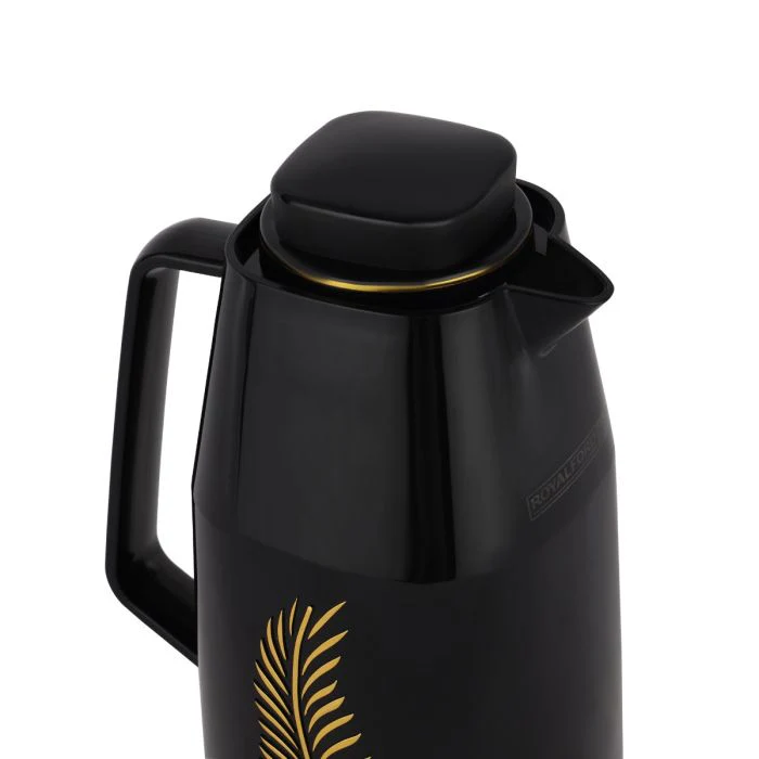 Royalford RF12143 Vacuum Flask | 1.0L | Durable Plastic Body | Hot & Cold Thermos | Asbestos Free| Pink Glass Inner| Leak Resistant | Perfect for Home Office Travel - Image 5