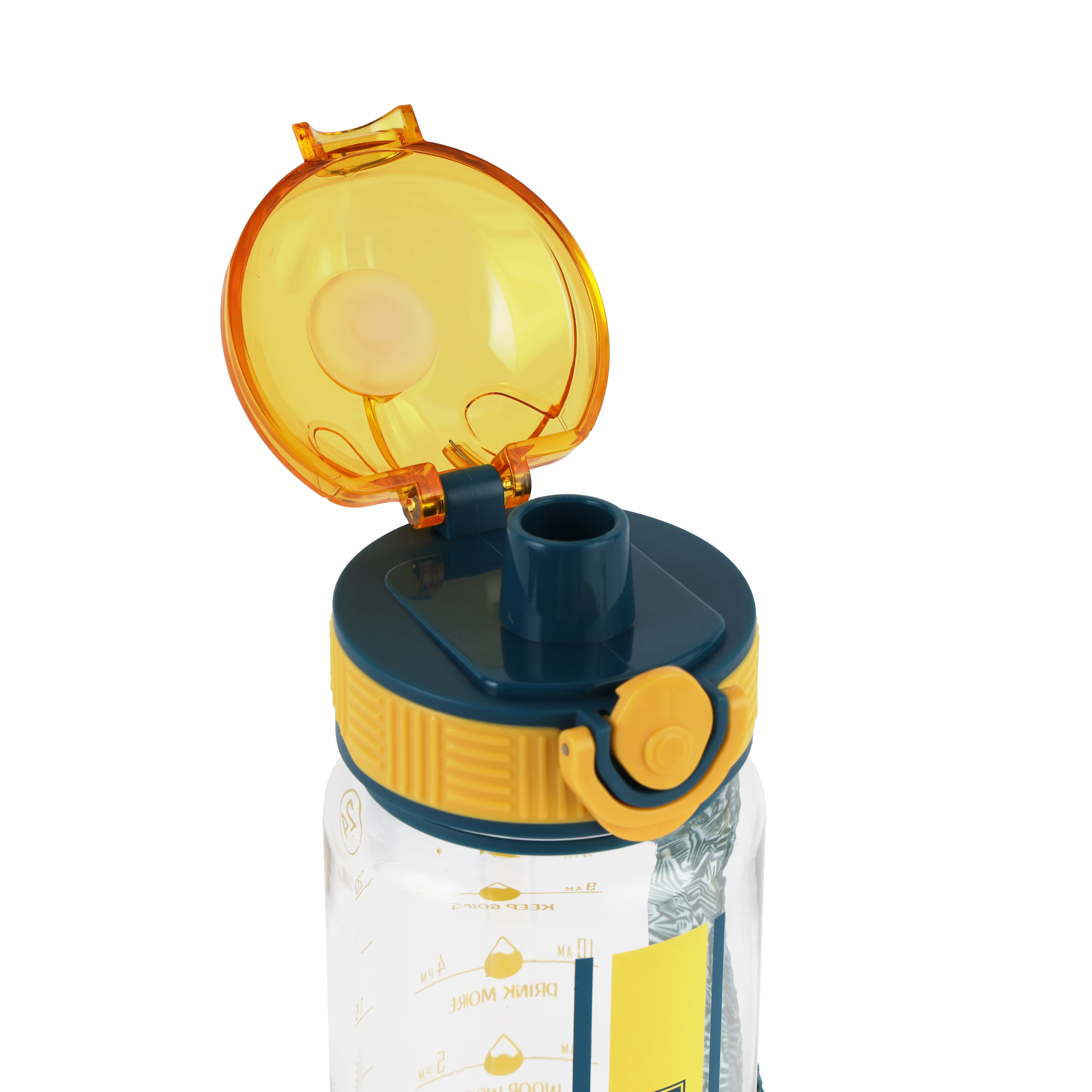 Royalford RF12160 Water Bottle 700ML |BPA Free Sports Bottle with Straw Sipper | Flip Lid Leak Proof Drinking Bottle with Carry Strap for Gym, School, Office & Travel Use - Image 5
