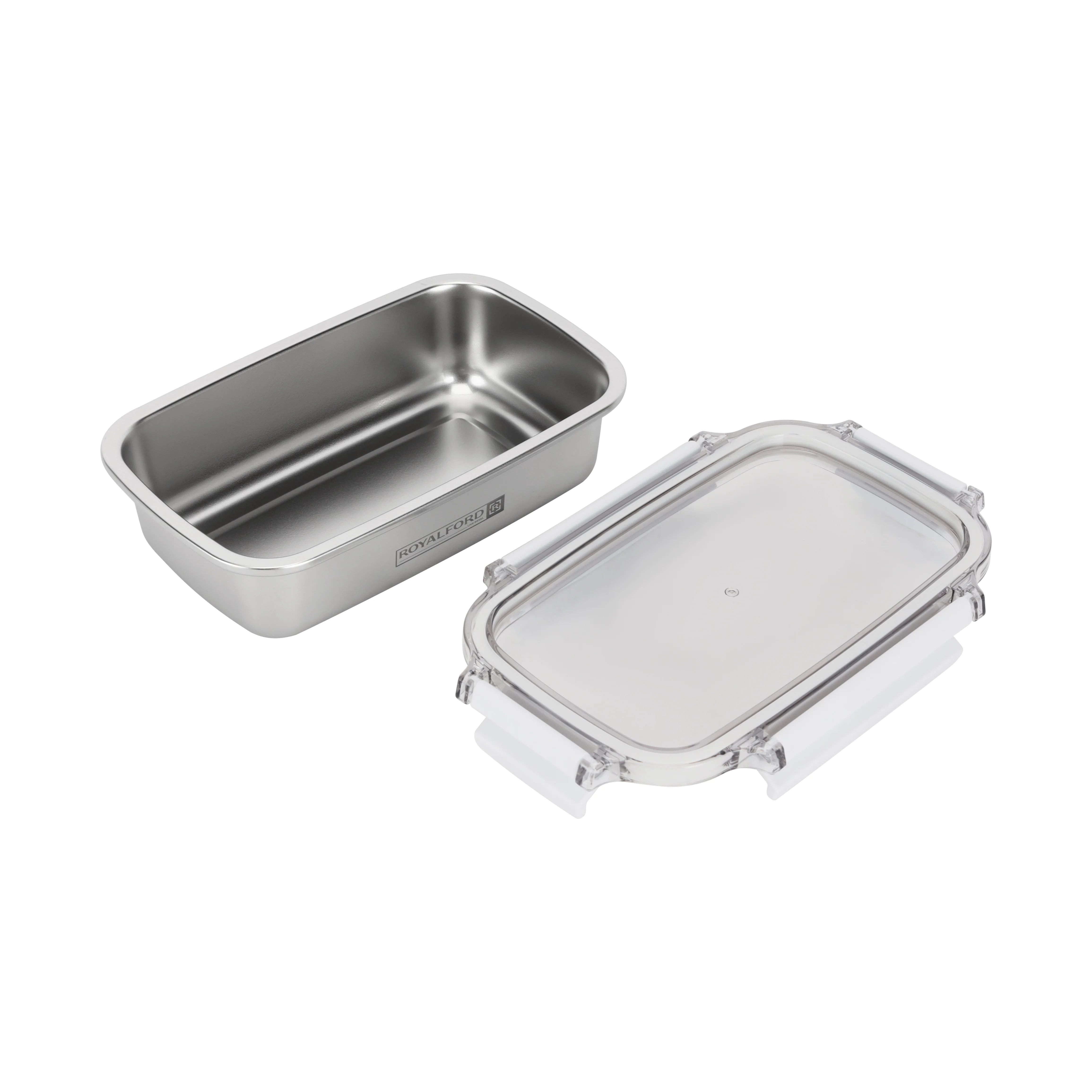 Royalford RF12171 600ML Stainless Steel Lunch Box | BPA Free Lid | 100% Airtight & Leak-Proof Design | Premium Food Grade Container for Office, School & Travel Use - Image 5