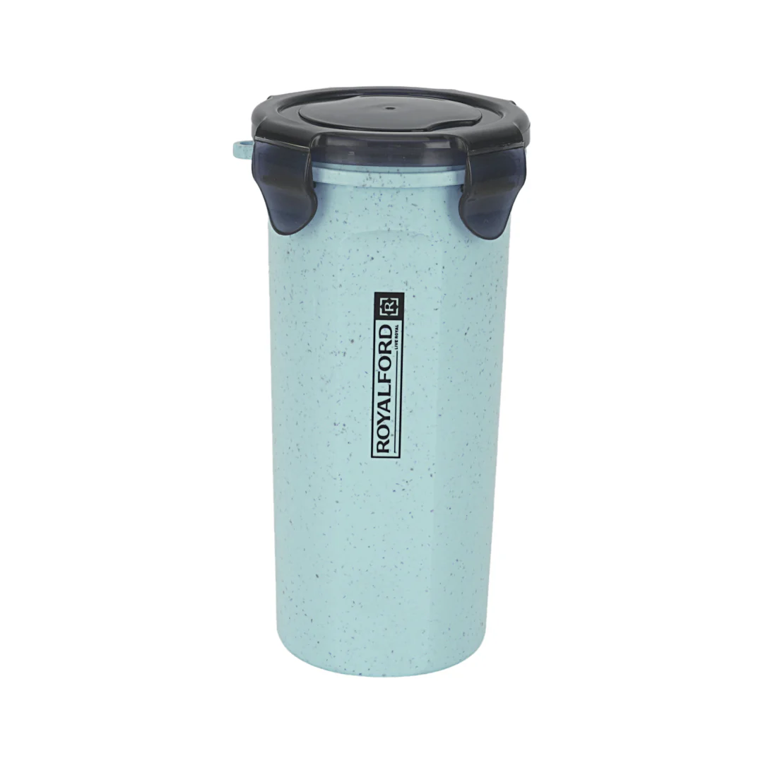 Royalford RF12177 Lunch Box with Water Bottle Set | 800ML Food Container + 500ML Bottle | BPA Free Airtight Leakproof Lunch Box with Spoon for School , Office & Travel - Image 5
