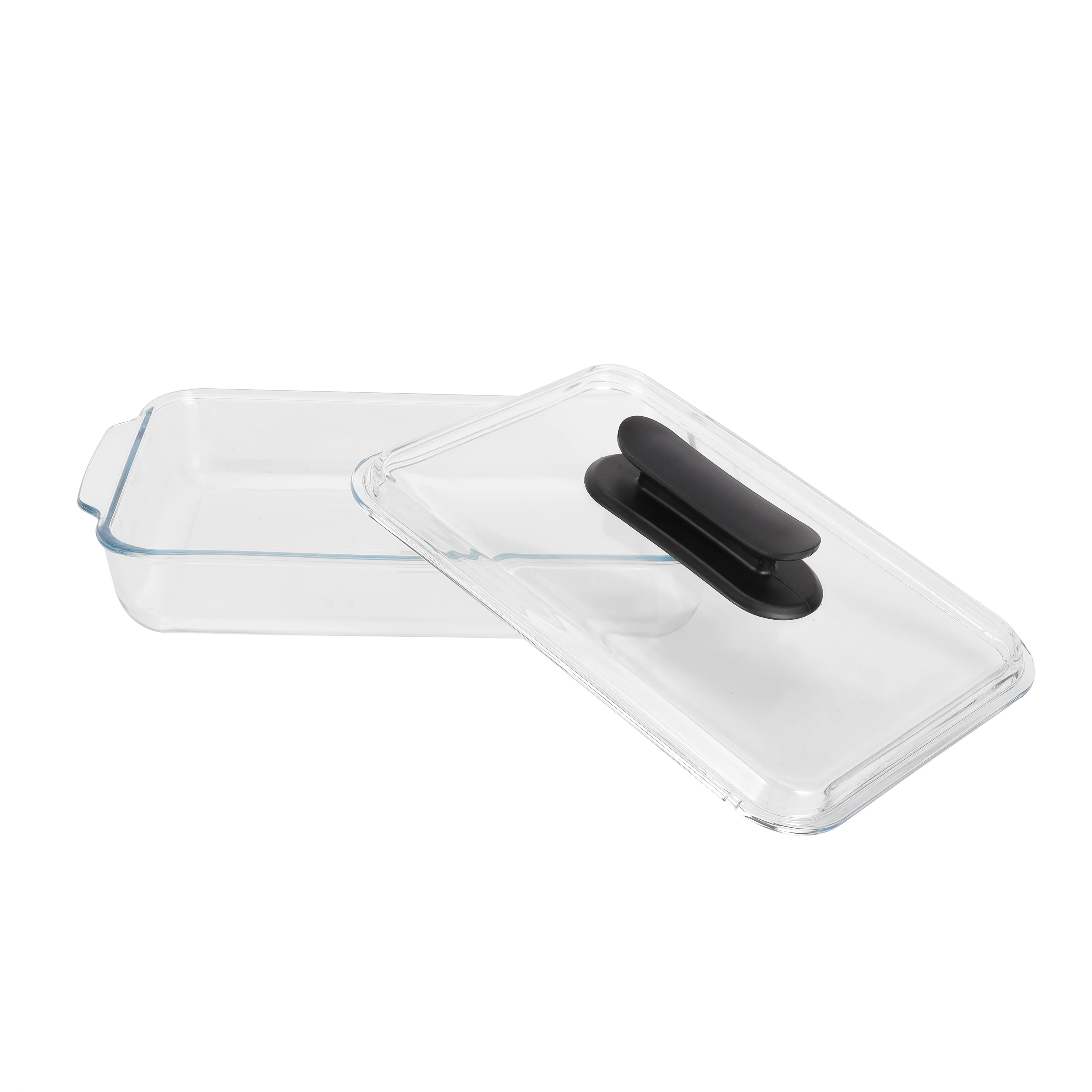 Royalford RF12194 Glass Baking Dish with Lid 3L | Tempered Glass Bake and Serve | Oven Dishwasher & Freezer Safe  | BPA and Lead Free |  Ideal for Baking & Serving - Image 3