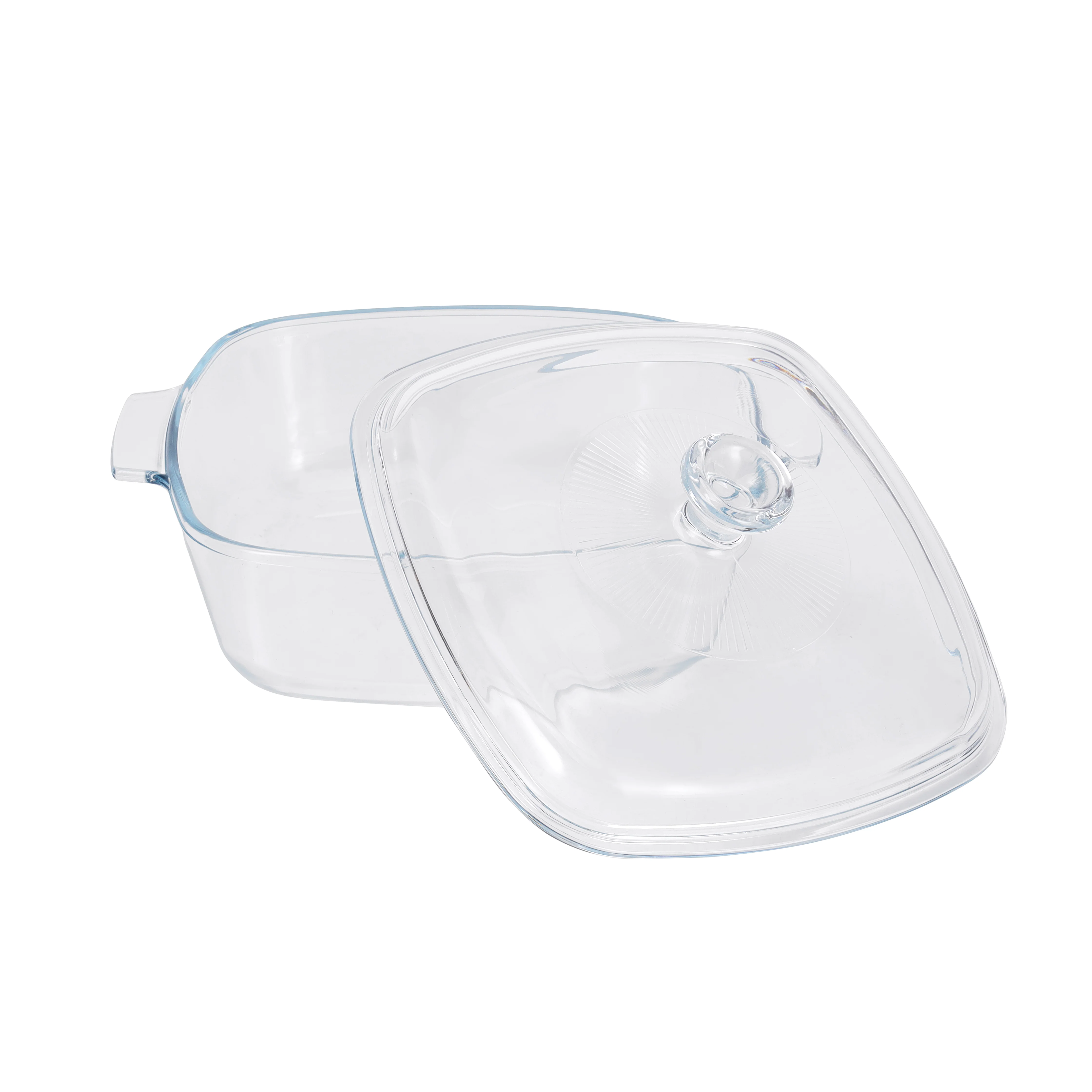 Royalford RF12200 1.5L Glass Baking Dish with Lid | Tempered BPA Free & Lead Free, Oven Safe, Freezer Safe, Dishwasher Safe Bake n Serve Casserole for Cooking & Storage - Image 3