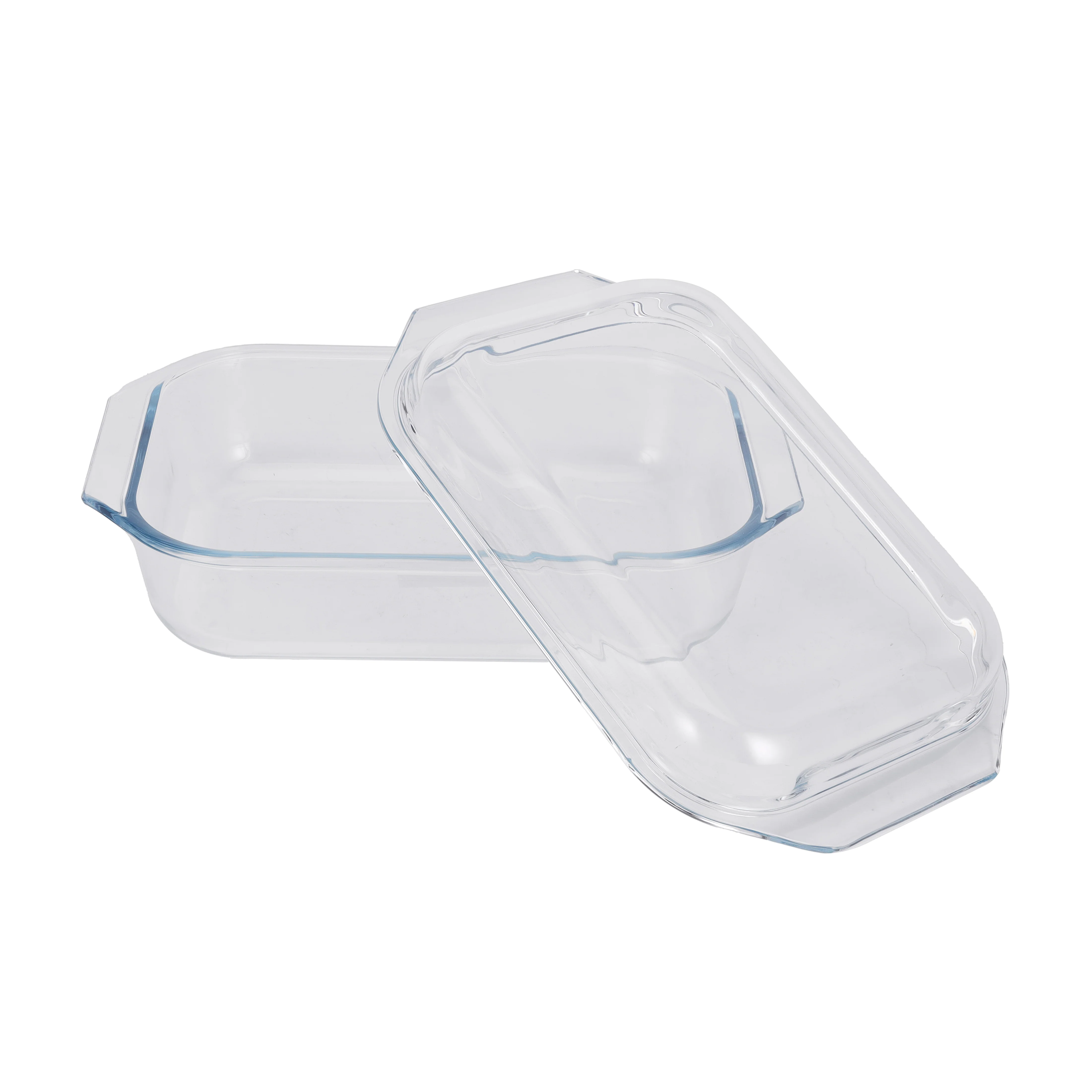 Royalford RF12203 2.1L Glass Baking Dish with Lid | Premium Tempered Glass Bake n’ Serve | Oven, Dishwasher & Freezer Safe up to -10°C | BPA & Lead Free Cookware - Image 3