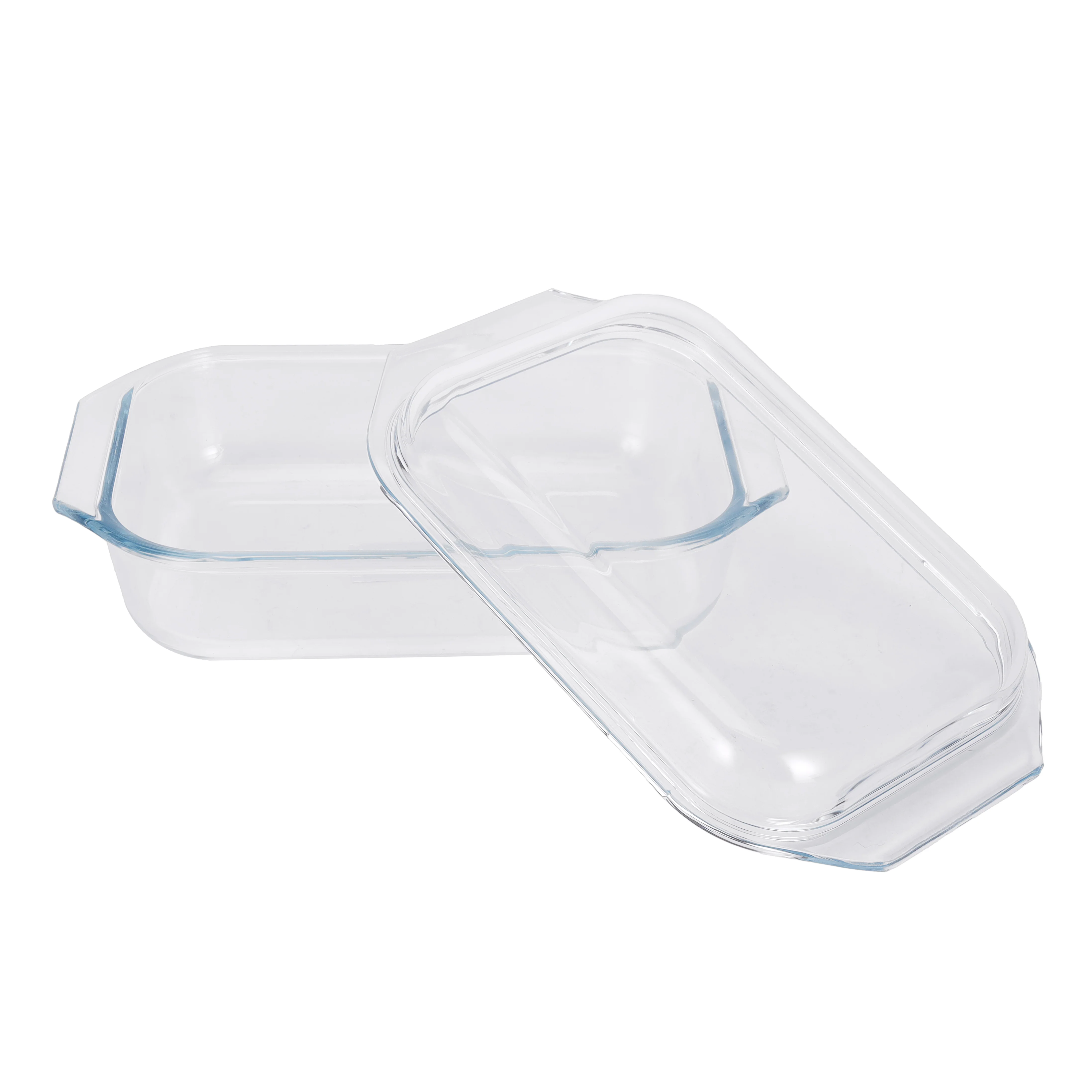 Royalford RF12204 Glass Baking Dish with Lid 1.35L| Tempered Oven Safe Bakeware | Durable BPA Free , Lead Free Glass Casserole  | Perfect for Baking, Serving & Storage - Image 3