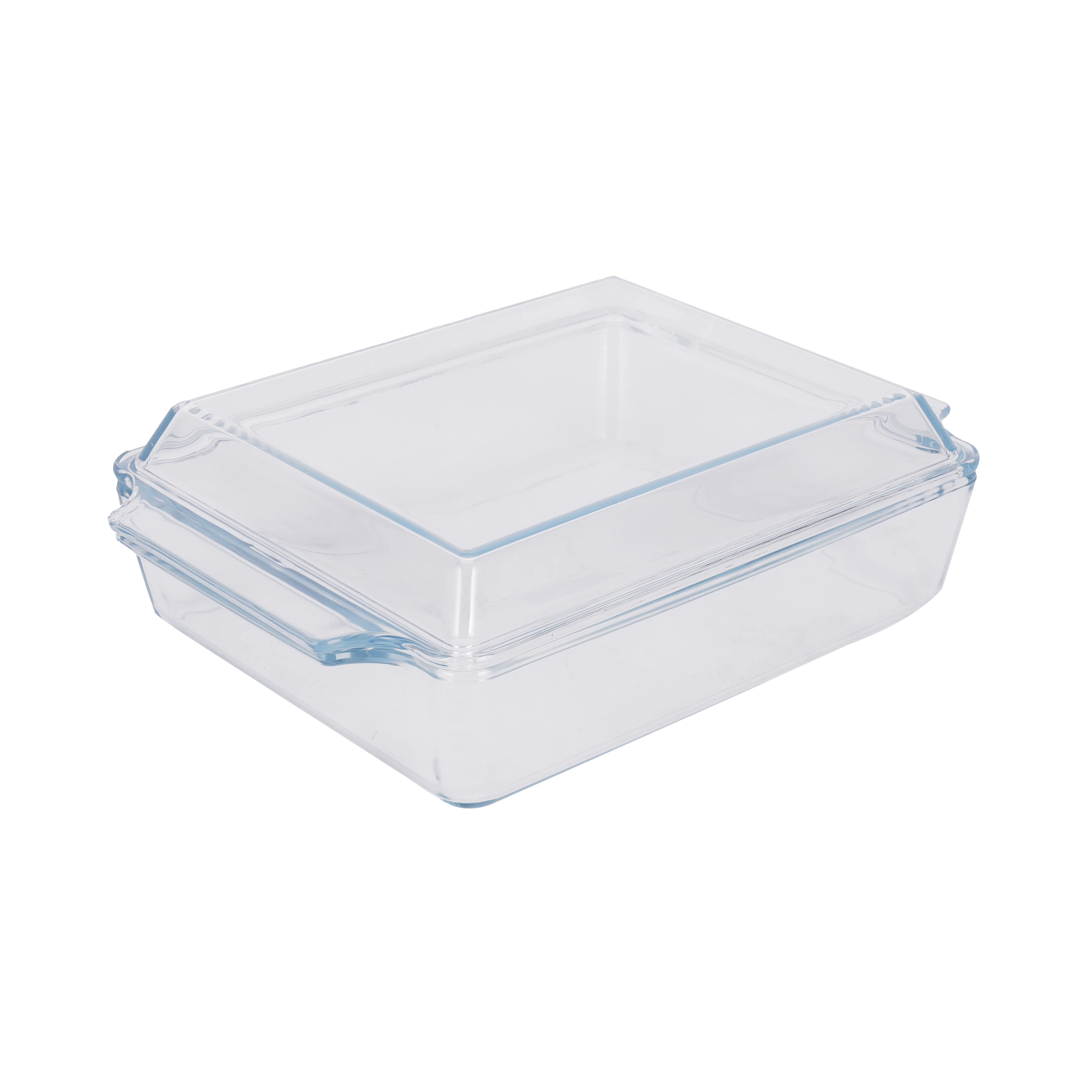 Royalford RF12205 Glass Baking Dish with Lid 2.0L| Tempered Oven Safe Bakeware | Durable BPA Free, Lead Free Glass Casserole Dish | Perfect for Baking, Serving & Storage - Image 3