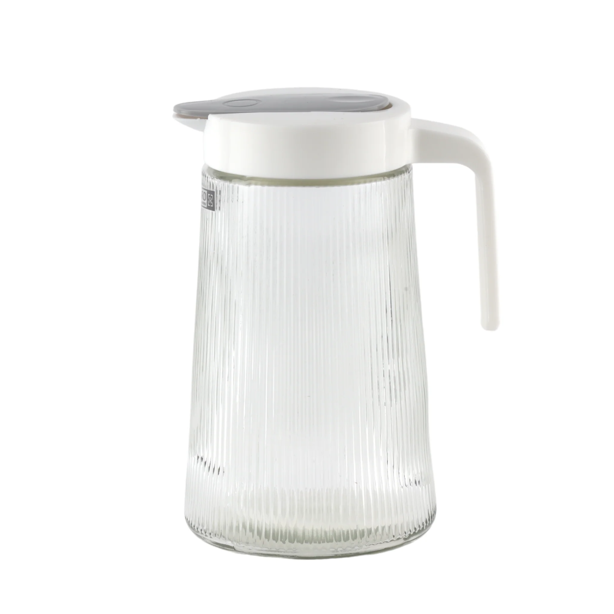 Royalford RF12208 5PC Water Jug & Cups Set | 1200ml Glass Jug and 4x250ml Cups | BPA Free Lead-Free Soda Lime Glass | Heat & Scratch Resistant Beverage Serving Set - Image 2