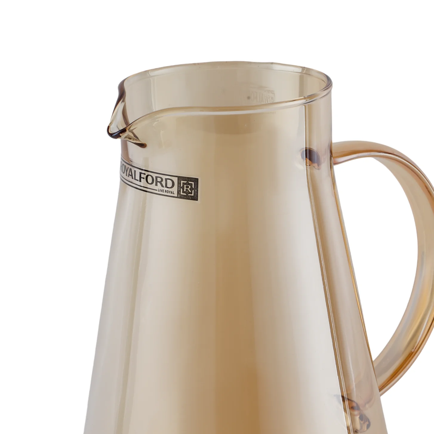 Royalford RF12209 5PC Glass Water Jug & Cups Set | 1800ml Borosilicate Glass Jug with 4x260ml Cups | Leak-Proof Lid with Pouring Spout |  Scratch Resistant Design - Image 5