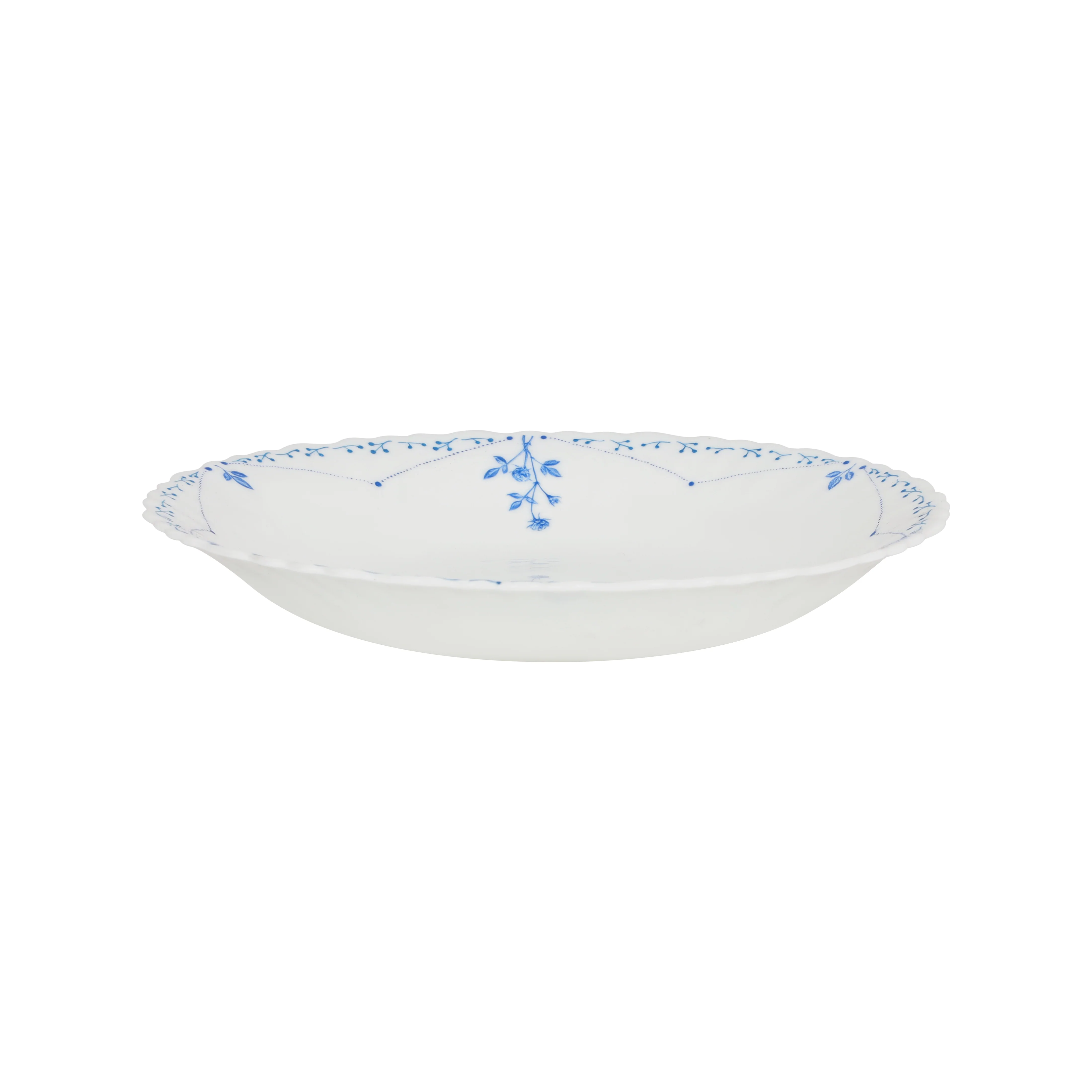 Royalford RF12216 Opalware Soup Plate | 8.5 Inch Lightweight Chip Resistant White Soup Bowl |  Microwave & Dishwasher Safe| Dinnerware for Everyday Dining & Serving Use - Image 3