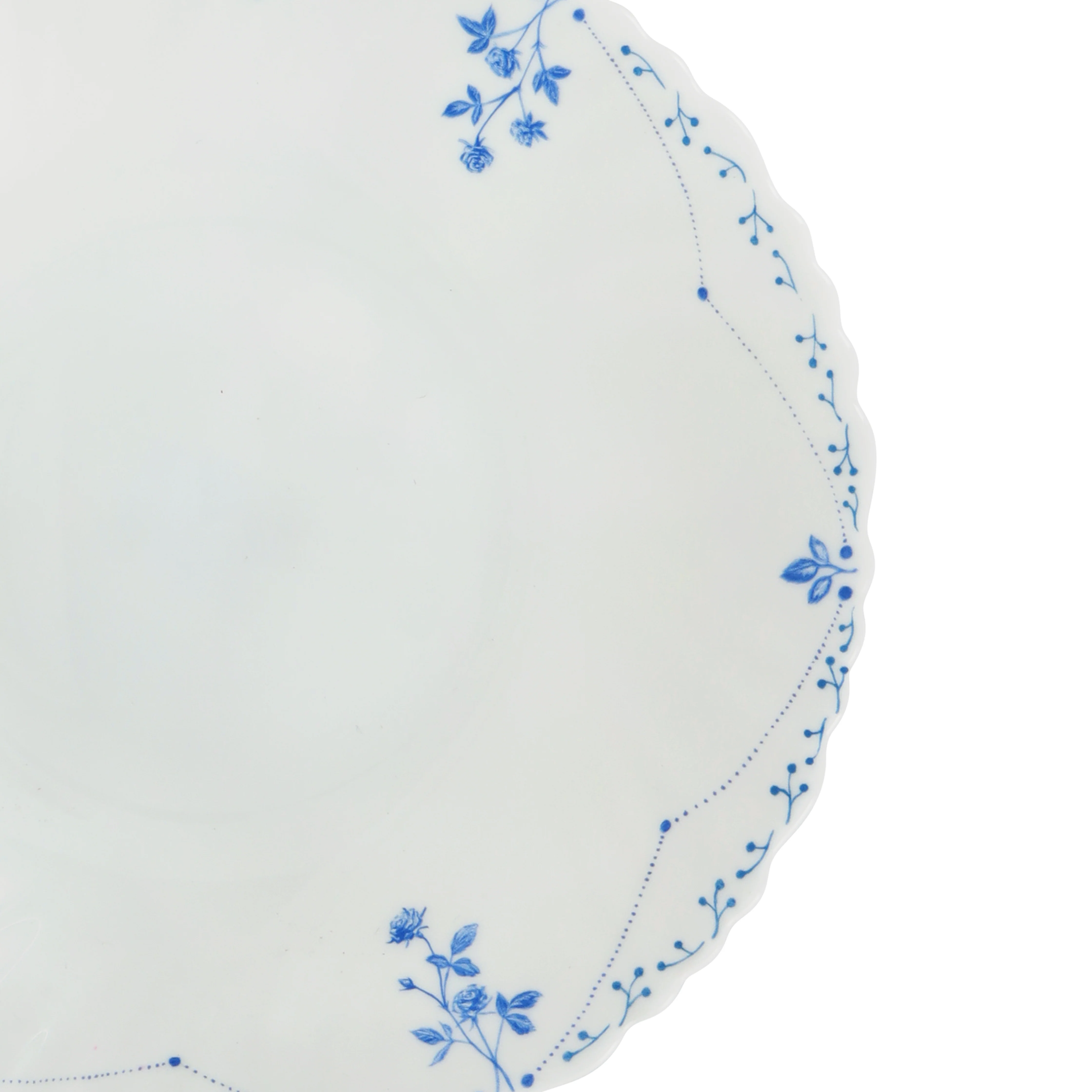 Royalford RF12216 Opalware Soup Plate | 8.5 Inch Lightweight Chip Resistant White Soup Bowl |  Microwave & Dishwasher Safe| Dinnerware for Everyday Dining & Serving Use - Image 4
