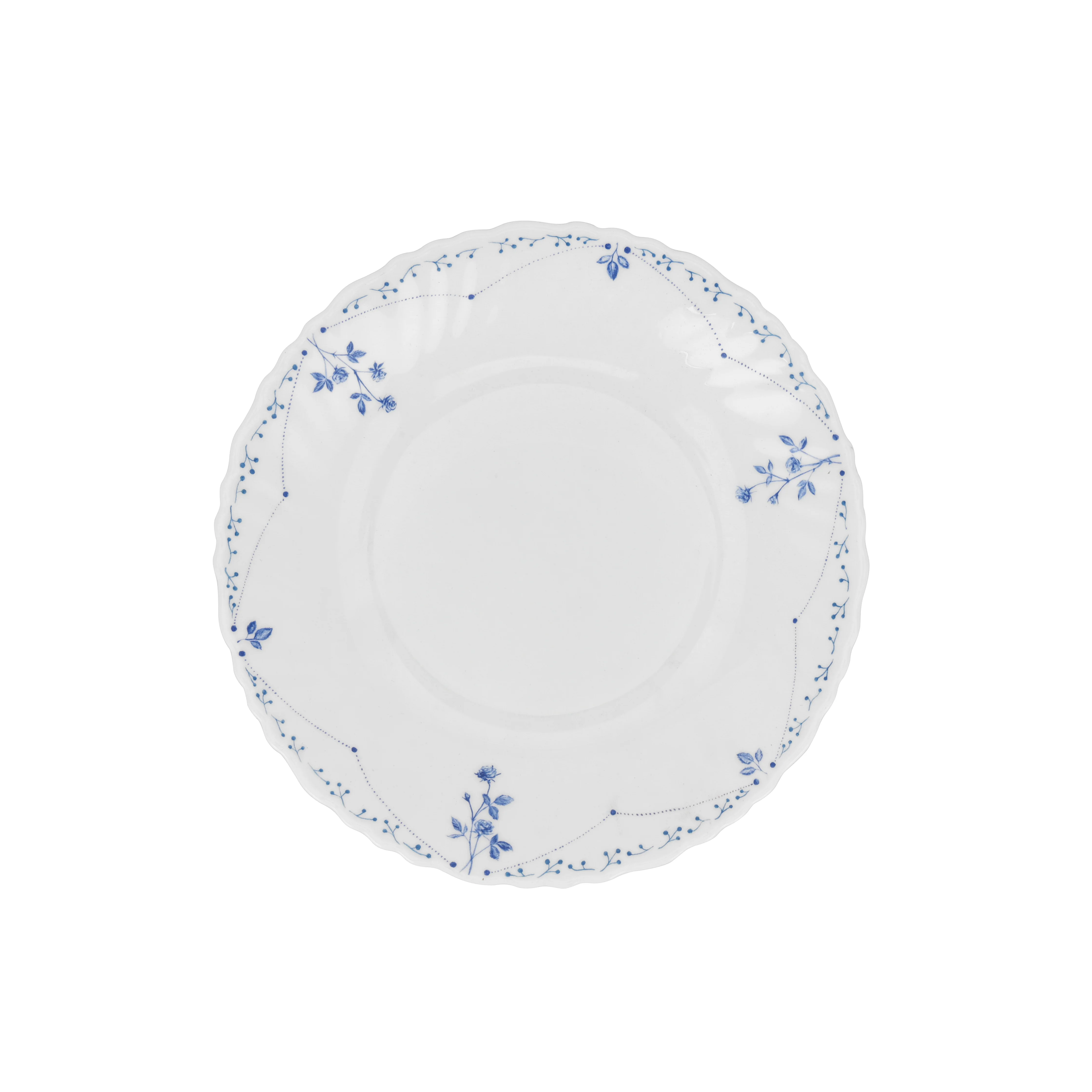 Royalford RF12217 Opalware Dessert Plate| 7.5 Inch Size |Lightweight,Chip Resistant Microwave & Dishwasher Safe | Durable Serving Plate for Desserts Snacks & Everyday Use - Image 2