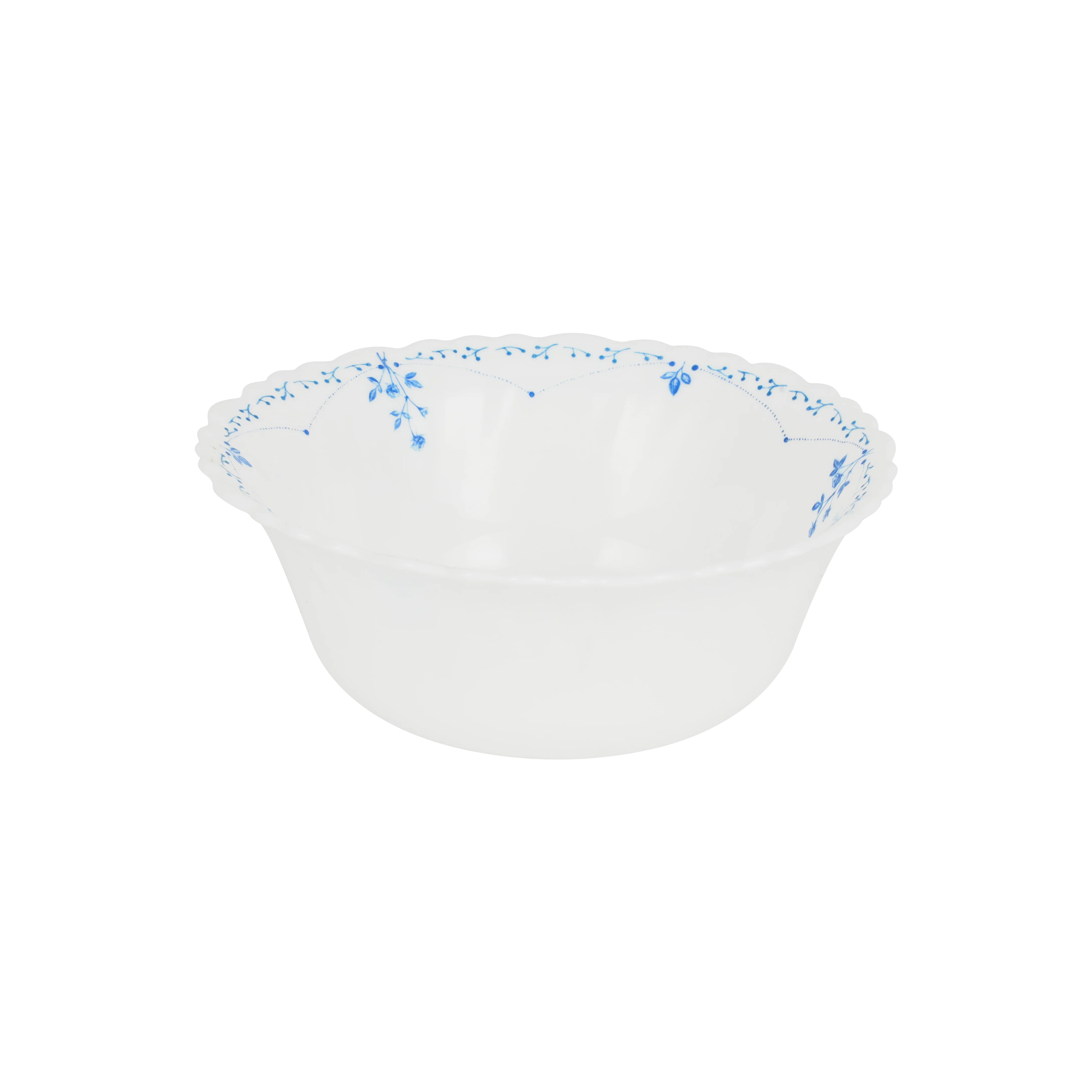 Royalford RF12220 Opalware Soup Bowl | 6 Inch Lightweight Design | Chip Resistant | Microwave & Dishwasher Safe | Durable Stylish Serving Bowl for Soup and Desserts