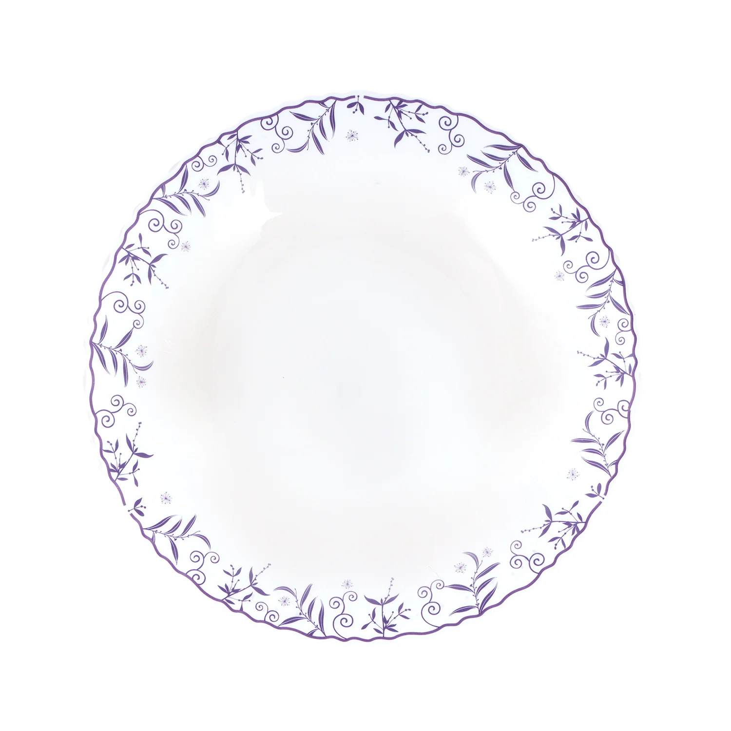 Royalford RF12232 Opalware Soup Plate | 8.5 Inch Lightweight, Chip Resistant, Microwave & Dishwasher Safe Design | Durable Plate for Soup, Curry and Pasta Serving - Image 4