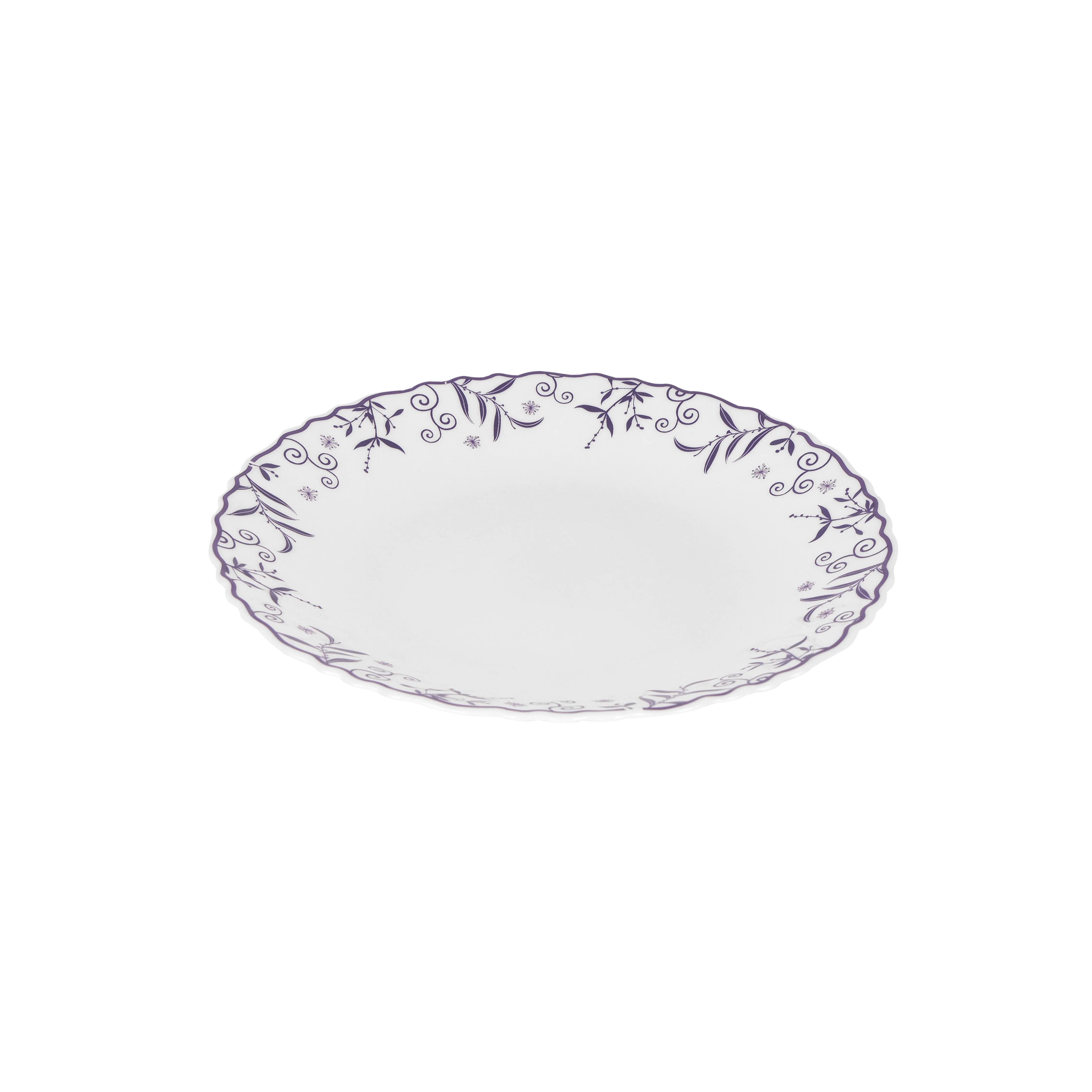 Royalford RF12233 Opalware Dessert Plate | 7.5 Inch Size | Chip Resistant | Microwave Safe Lightweight and Dishwasher Safe Elegant Serving Plate | Perfect for Daily Use - Image 2