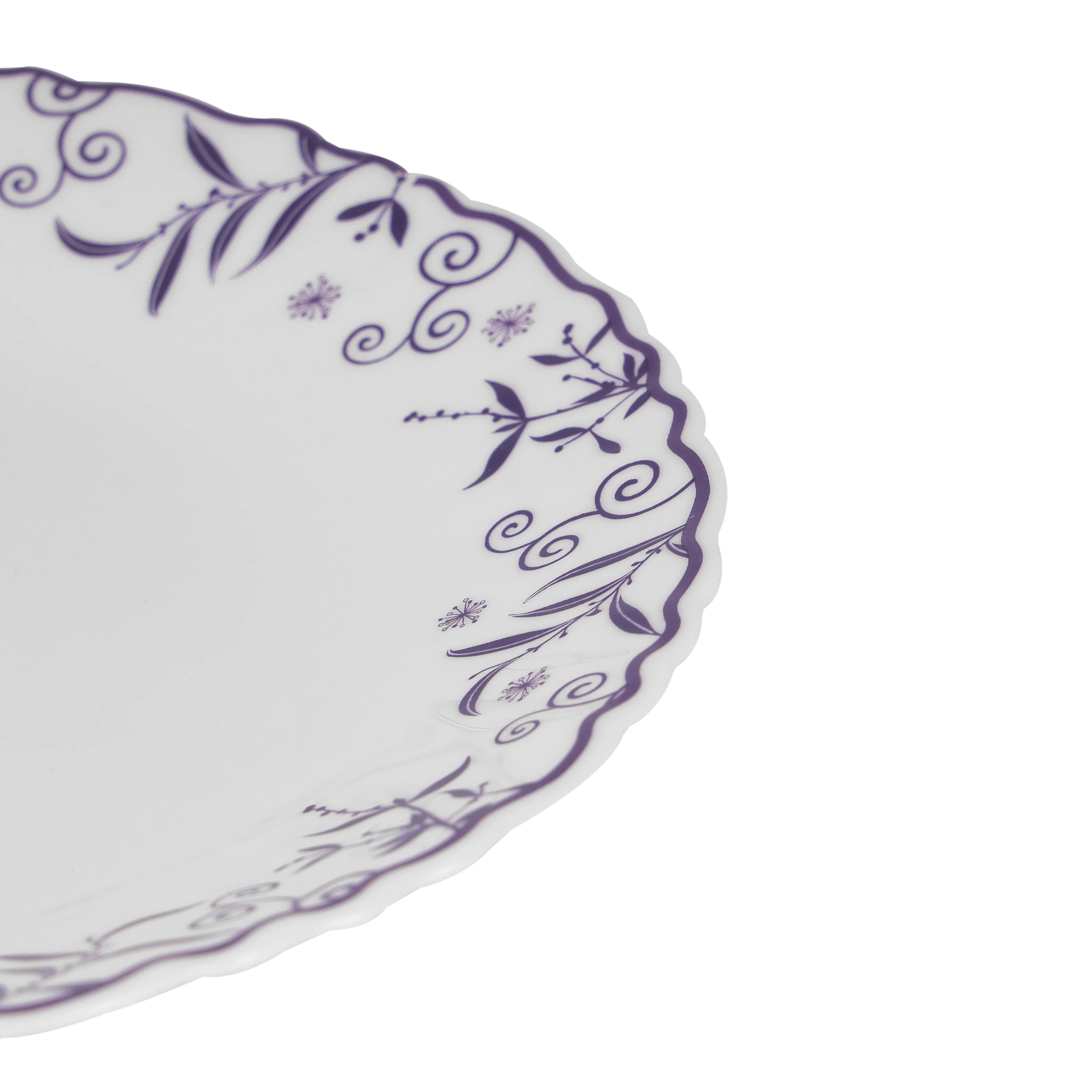 Royalford RF12233 Opalware Dessert Plate | 7.5 Inch Size | Chip Resistant | Microwave Safe Lightweight and Dishwasher Safe Elegant Serving Plate | Perfect for Daily Use - Image 4