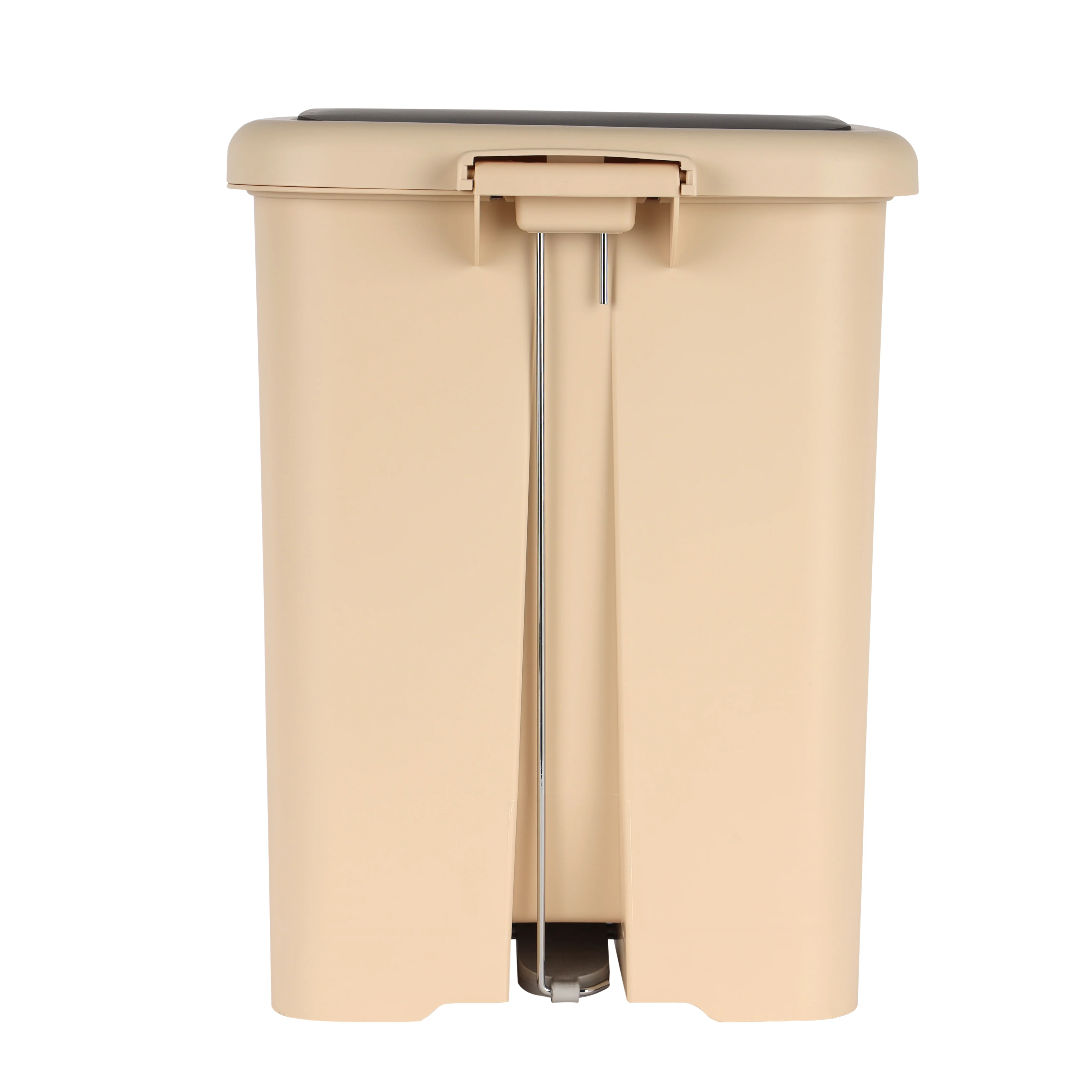 Royalford RF12247 18L Plastic Dust Bin | Foot Pedal & Double Lid for Home, Kitchen & Office Use | Hands-Free Hygienic Waste Disposal with Durable Premium Design - Image 3