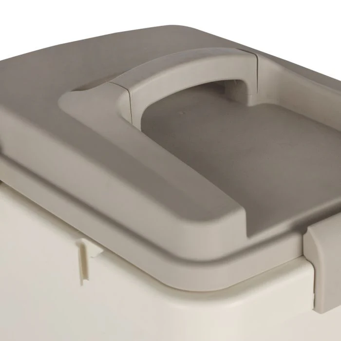 Royalford RF12250 30L Sorting Trash Can |   Interlocking Clips|  Press-Open Lid|  Durable Plastic Waste Bin for Home, Kitchen, Office, Bathroom, and Waste Segregation - Image 6