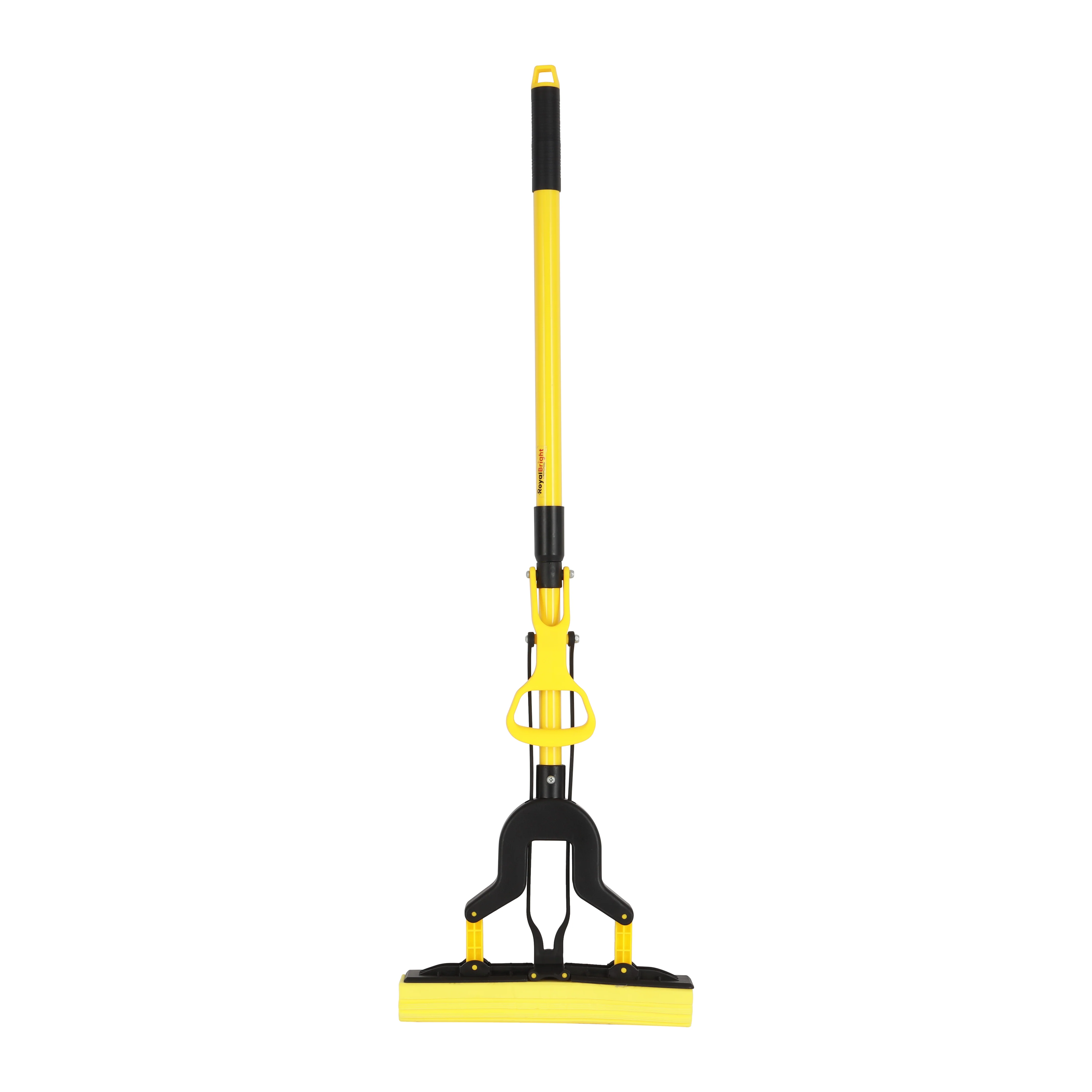 Royalford RF12252 PVA Mop with Iron Handle | 27cm Wide Squeeze Sponge Mop with 120cm Extendable Telescopic Handle | High Absorbency Multi-Surface Floor Cleaning Mop - Image 3