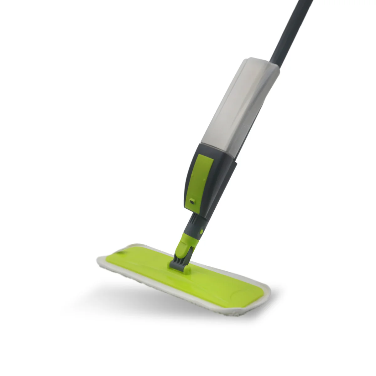 Royalford RF12262GR RoyalBright Spray Mop with Microfiber Pad | 400ml Refillable Bottle | Durable Iron Handle | 38cm Wide Head | Multi-Surface Floor Cleaning System - Image 5
