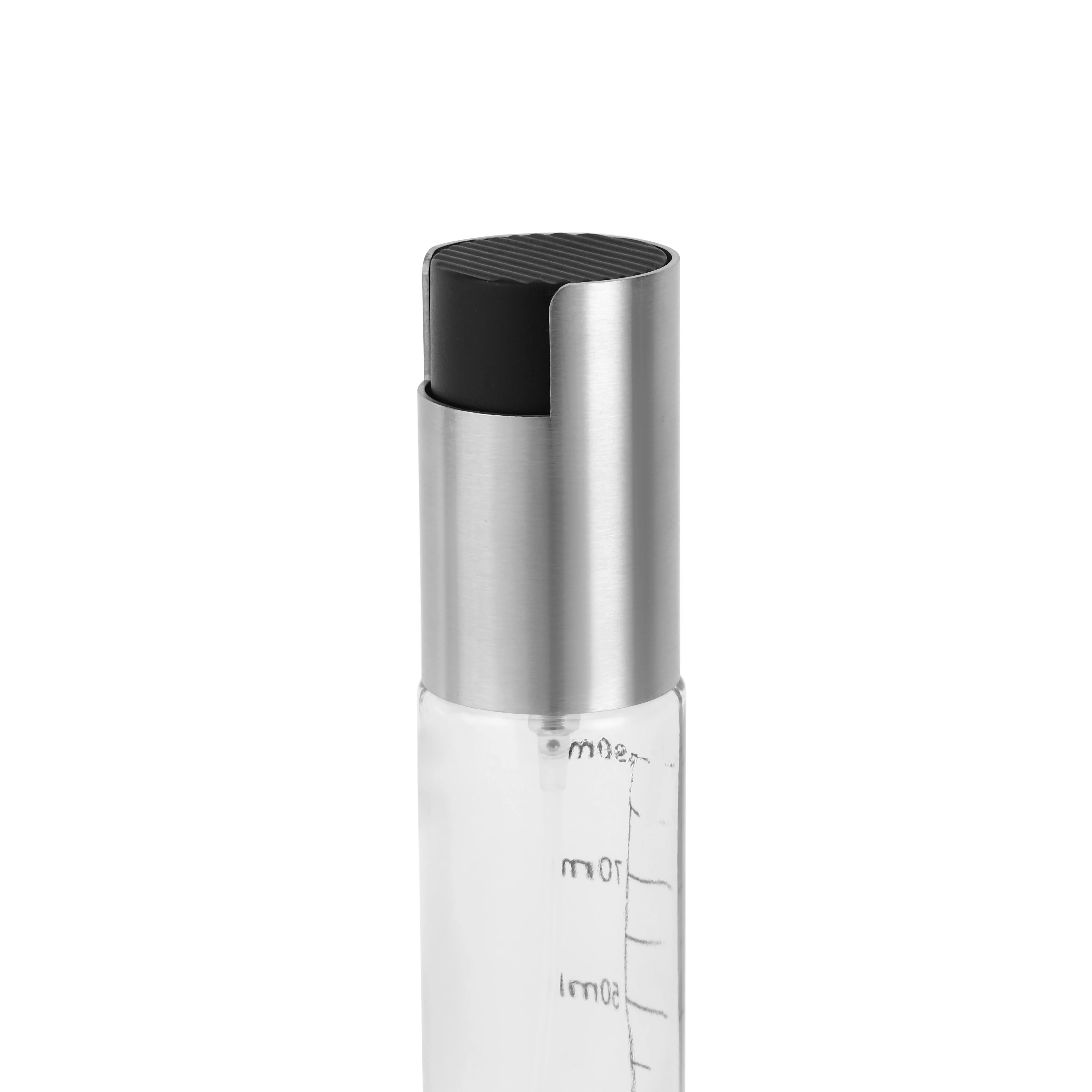 Royalford RF12273 Oil Sprayer Bottle | 100ml Glass Oil Spray | Stainless Steel Lid | Refillable Transparent Cooking Oil Mister for Air Fryer, Roasting & Healthy Cooking - Image 4