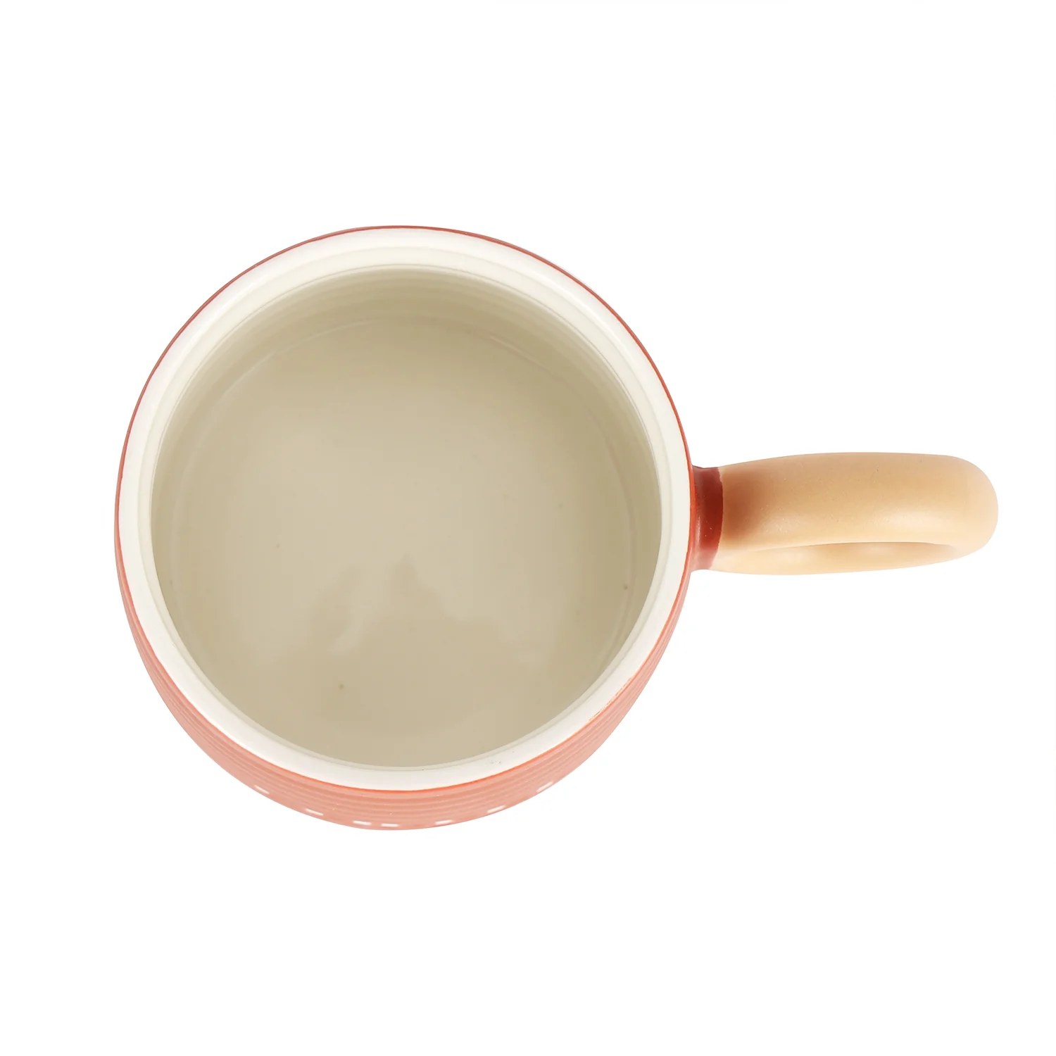 Royalford RF12290 13oz New Bone Mug | 385ml Capacity| Food-Safe Ceramic Coffee & Tea Mug | Sturdy Handle | Odourless Finish | Stylish Printed Design for Home and Office - Image 5