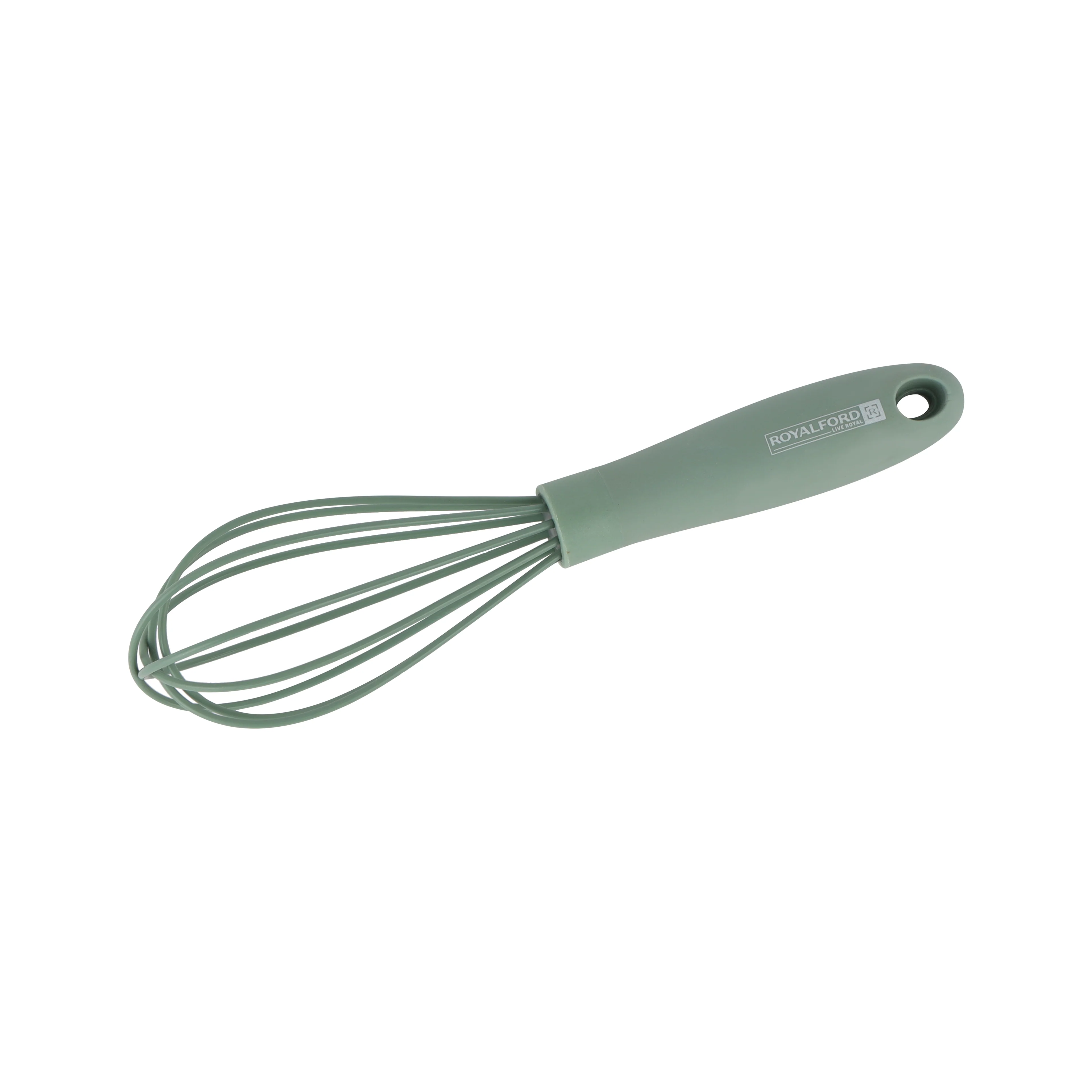 Royalford RF12318 4PC Silicone Kitchen Tools Set | Spatula, Oil Brush, Egg Whisk & Stainless Steel Food Tong| 100% Food Grade |BPA Free Heat Resistant Cooking Utensils - Image 5