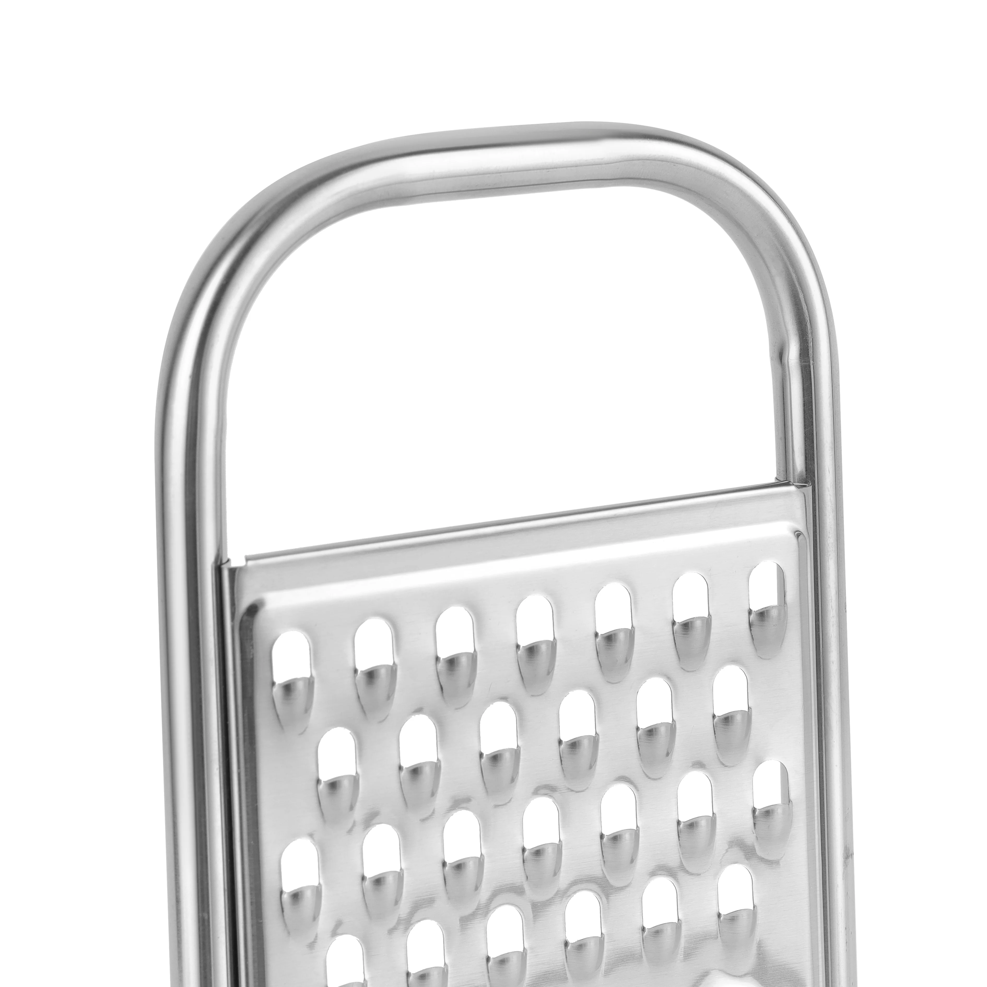 Royalford RF12351 3-in-1 stainless steel grater| multi blades, perfect for slicing & shredding| grating vegetables, cheese and more, durable non-slip base for safe use| - Image 4