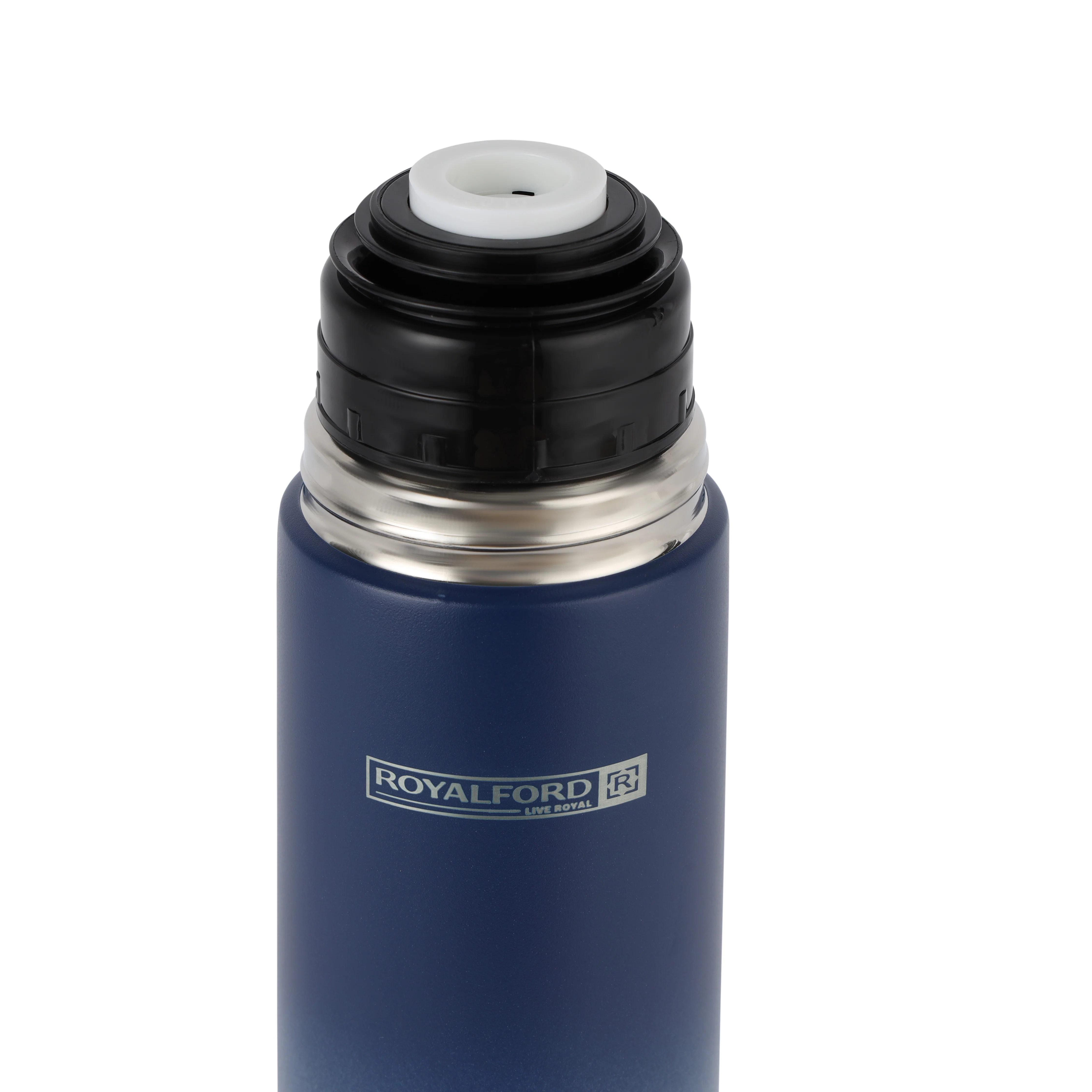 Royalford RF12390 500ml Stainless Steel Vacuum Flask | Double Wall Insulation| Hot & Cold Temperature Retention| Leakproof Lid| Perfect  for Travel, Office & Daily Use - Image 4