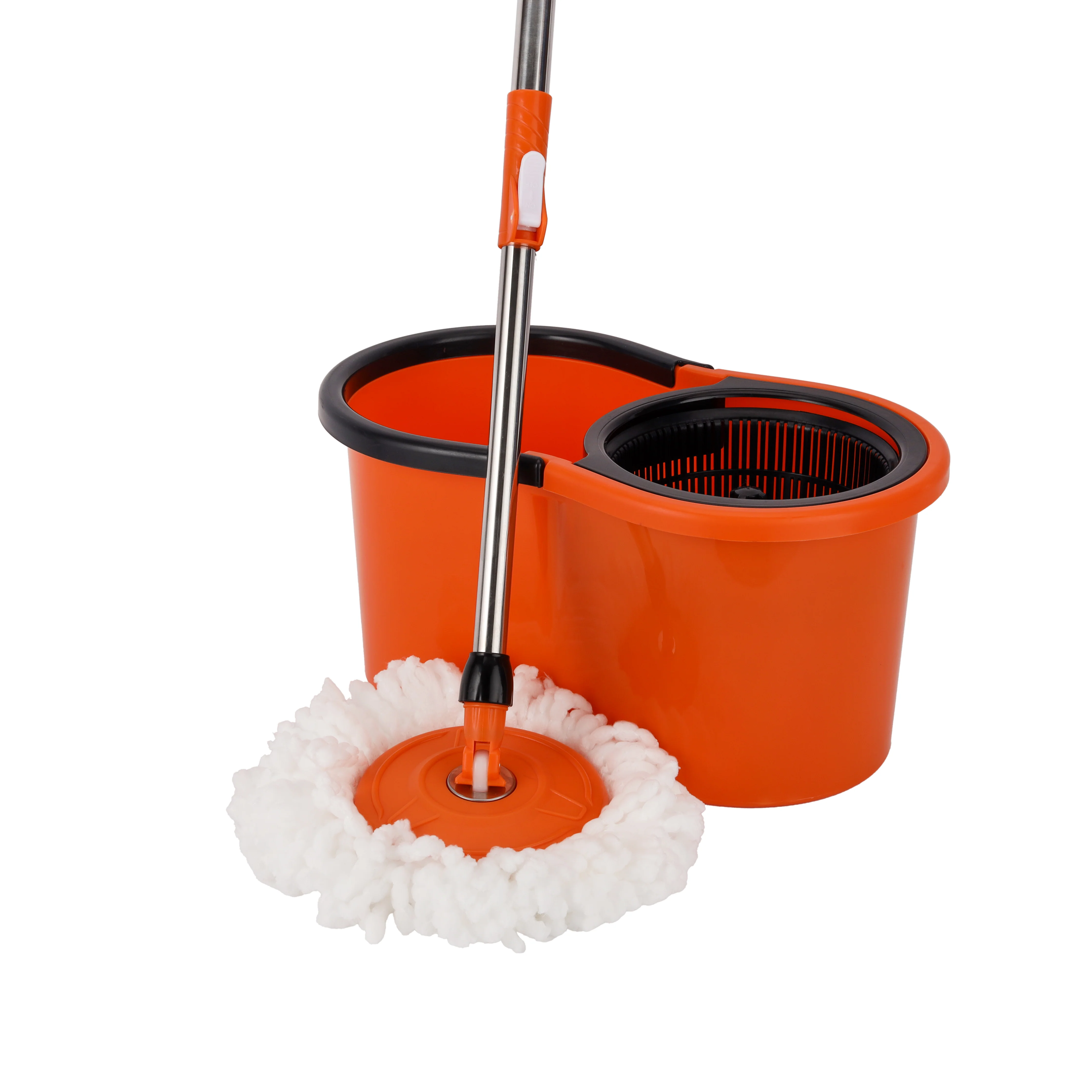 Royalford RF12420 Modern Spin Easy Mop with Bucket | 360° Rotating Microfiber Mop Head | Hands-Free Wringing System | 13L Large Capacity | Perfect for Home & Office Use - Image 2