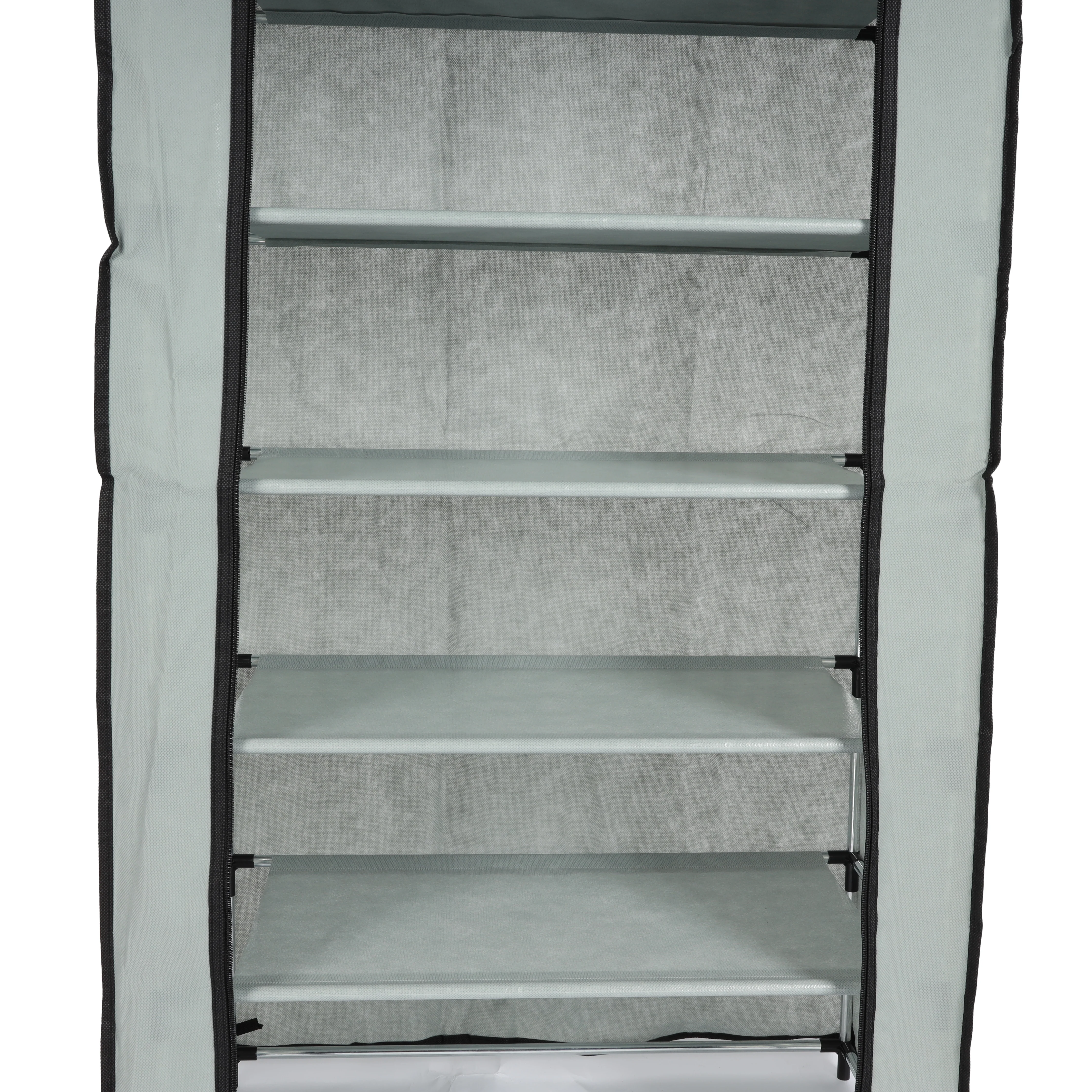 Royalford RF12425 7-Tier Shoe Rack Fabric Cabinet | Space-Saving Vertical Shoe Organizer | Strong Metal Rods| Dust-Proof Fabric Cover| Easy Assembly & Lightweight Design - Image 4