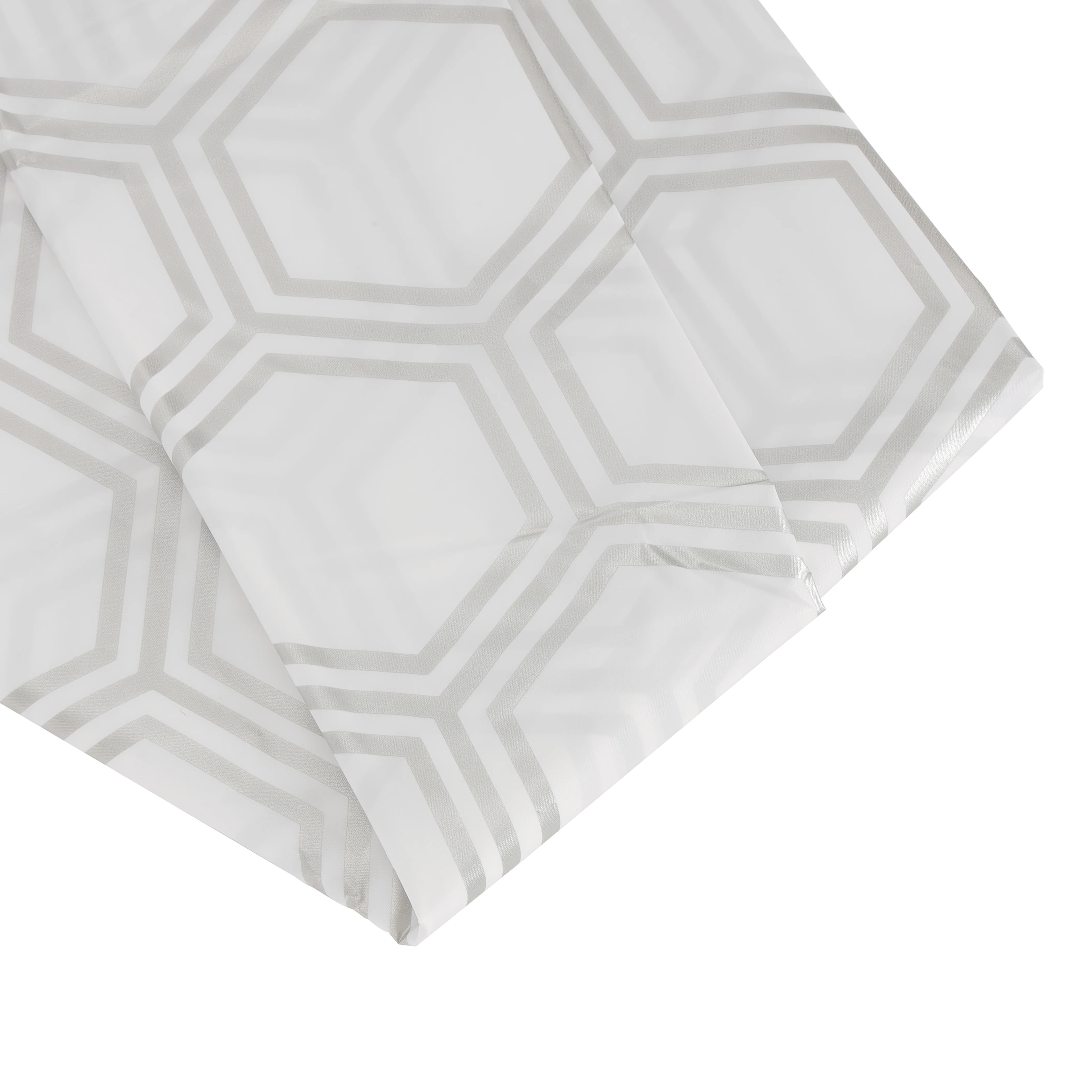 Royalford RF12450 PEVA shower curtain 180x180cm| water-repellent, quick-drying and machine washable| odourless and chlorine-free curtain ideal for modern bathrooms| - Image 4