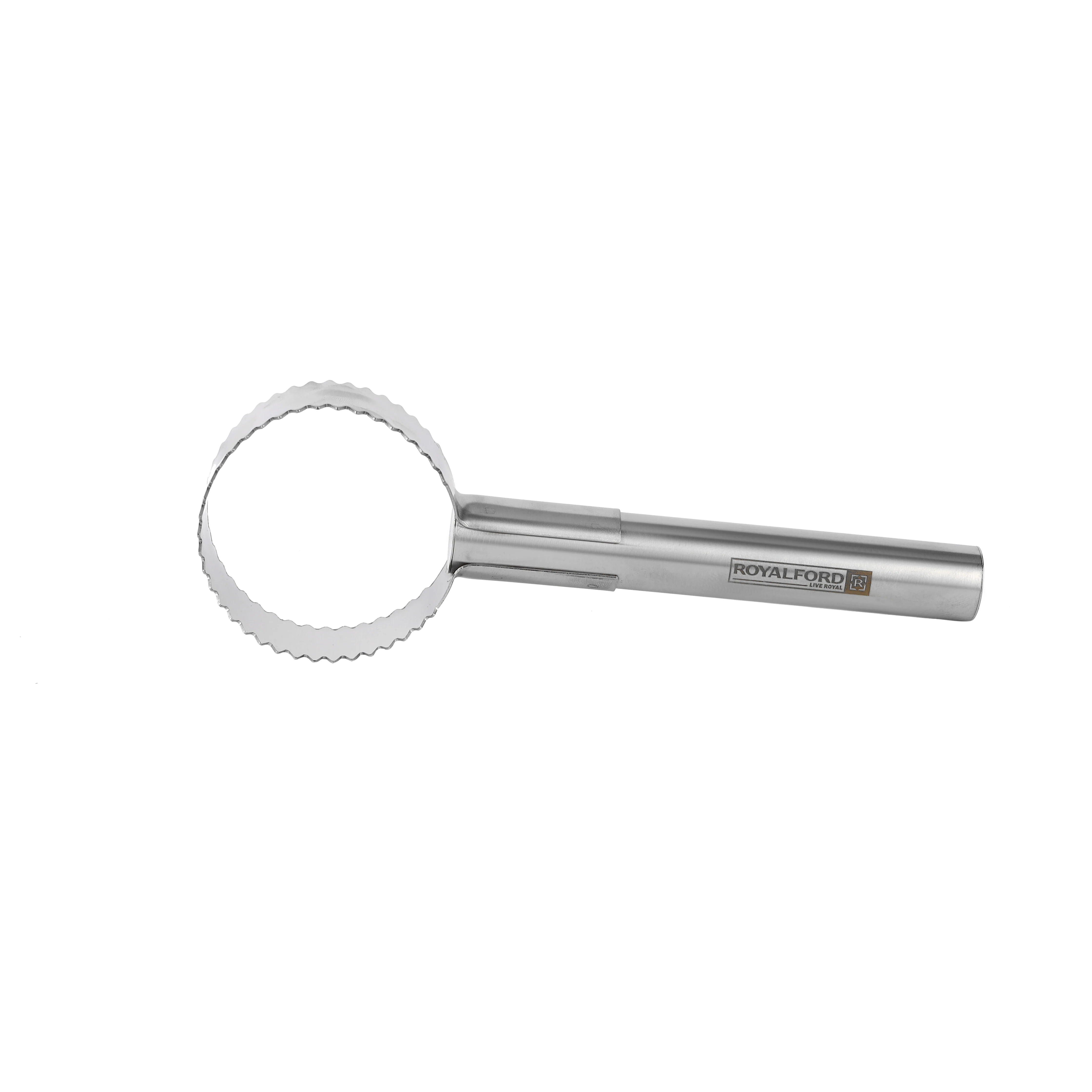 Royalford RF12454 Fish Scale Scraper| stainless steel descaler with ergonomic handle ensures safe| efficient scale removal, dishwasher-safe, easy to clean tool| - Image 4