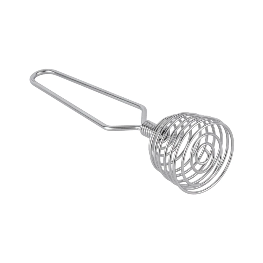 Royalford RF12460 Stainless Steel 7 Inch Whisk |  Heavy Duty Spring Coil  | Ergonomic Handle | Dishwasher Safe ,Rust Resistant Multipurpose Kitchen Mixing Beating Tool - Image 3