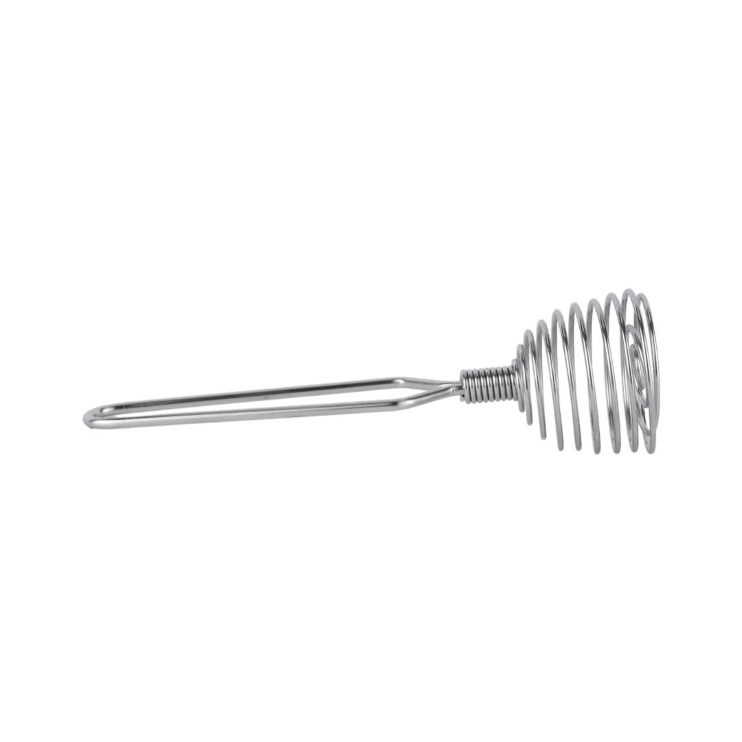 Royalford RF12460 Stainless Steel 7 Inch Whisk |  Heavy Duty Spring Coil  | Ergonomic Handle | Dishwasher Safe ,Rust Resistant Multipurpose Kitchen Mixing Beating Tool - Image 4