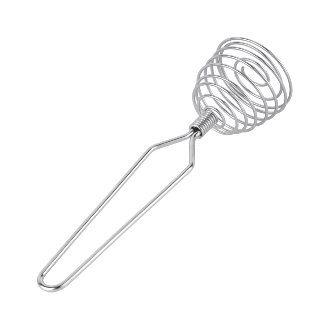 Royalford RF12461 Stainless Steel Whisk  | 8 Inch Heavy Duty Spring Coil  | Durable Rust Resistant Ergonomic Handle  | Dishwasher Safe Multipurpose Kitchen  Tool - Image 2