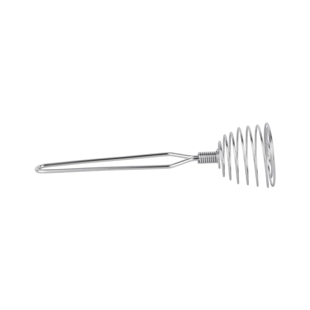 Royalford RF12461 Stainless Steel Whisk  | 8 Inch Heavy Duty Spring Coil  | Durable Rust Resistant Ergonomic Handle  | Dishwasher Safe Multipurpose Kitchen  Tool - Image 4