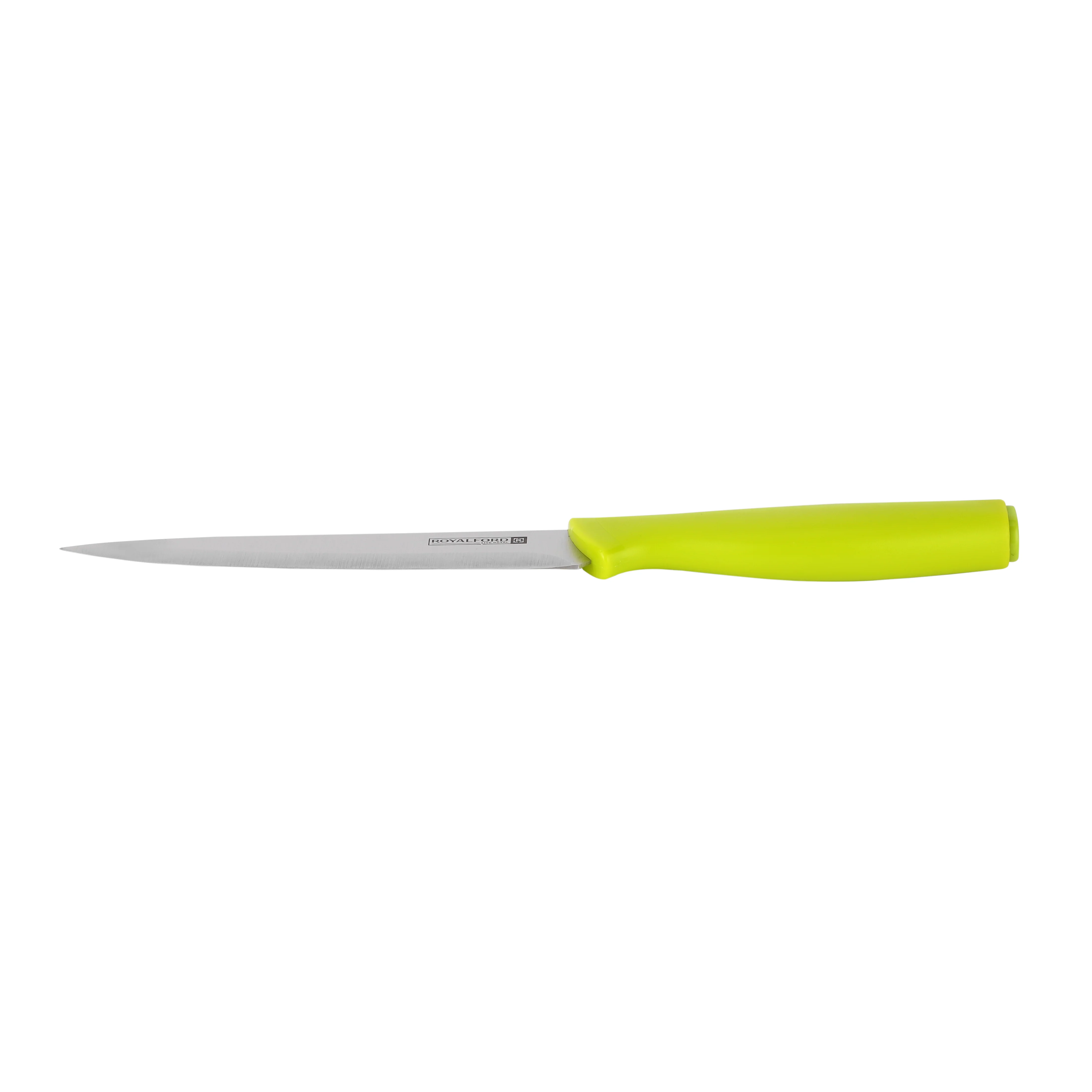 Royalford RF12468 2PC Knife Set with Cutting Board | Stainless Steel 3.5” Paring & 5” Utility Knives| Strong PP Handle|  Dishwasher Safe Design for Everyday Cooking Use - Image 4