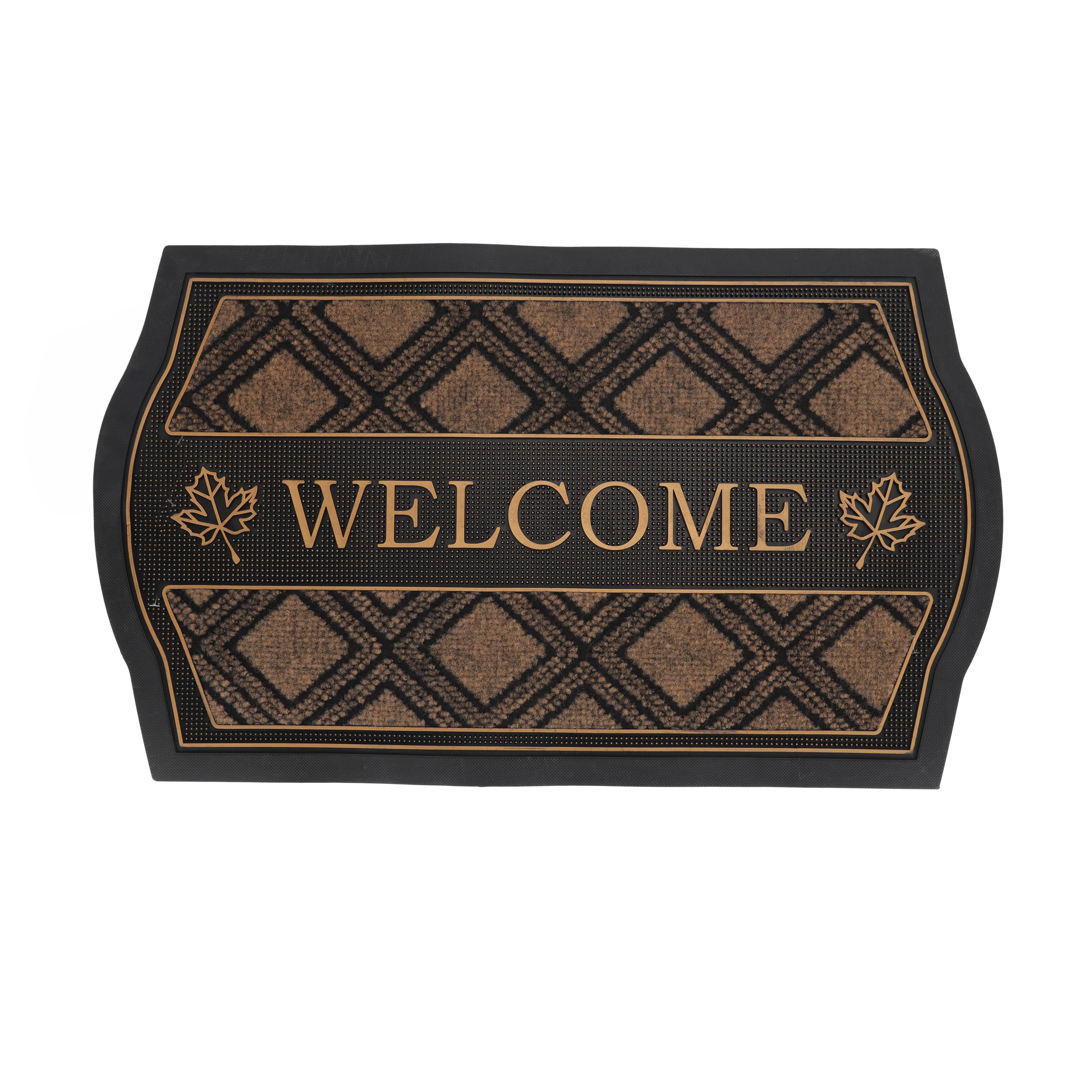 Royalford RF12476 Welcome Door Mat 40x70cm | Premium PVC Non-Skid Washable Entrance Floor Mat | Dirt Trapping Surface for Home, Office, Indoor & Outdoor Doorway Use - Image 2