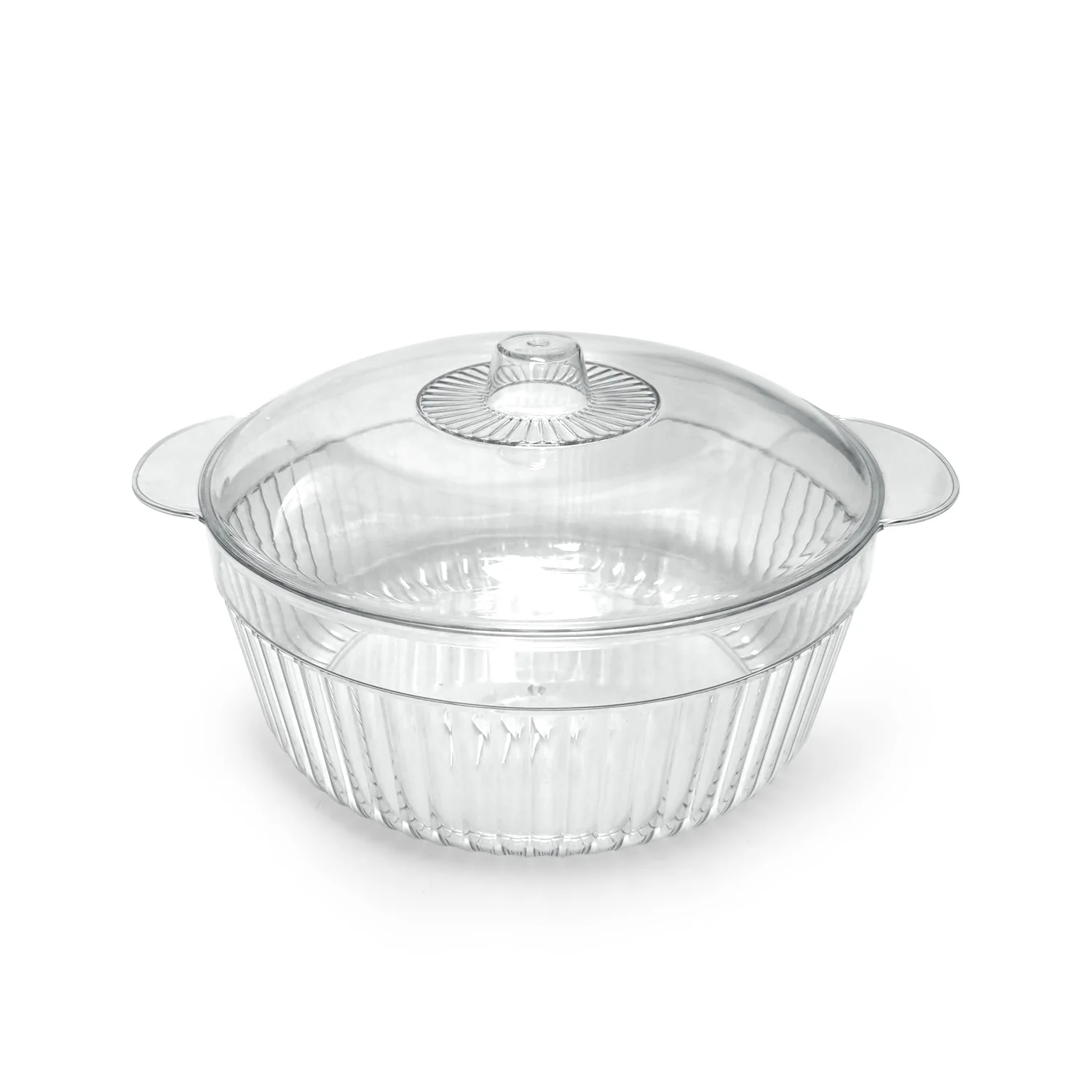 Royalford RF12483 Storage Bowl| Lid 2L BPA Free PET Plastic Freezer and Safe Transparent with Mixing Serving Bowl| Lid Wide Mouth Multi Purpose Kitchen Container| - Image 5