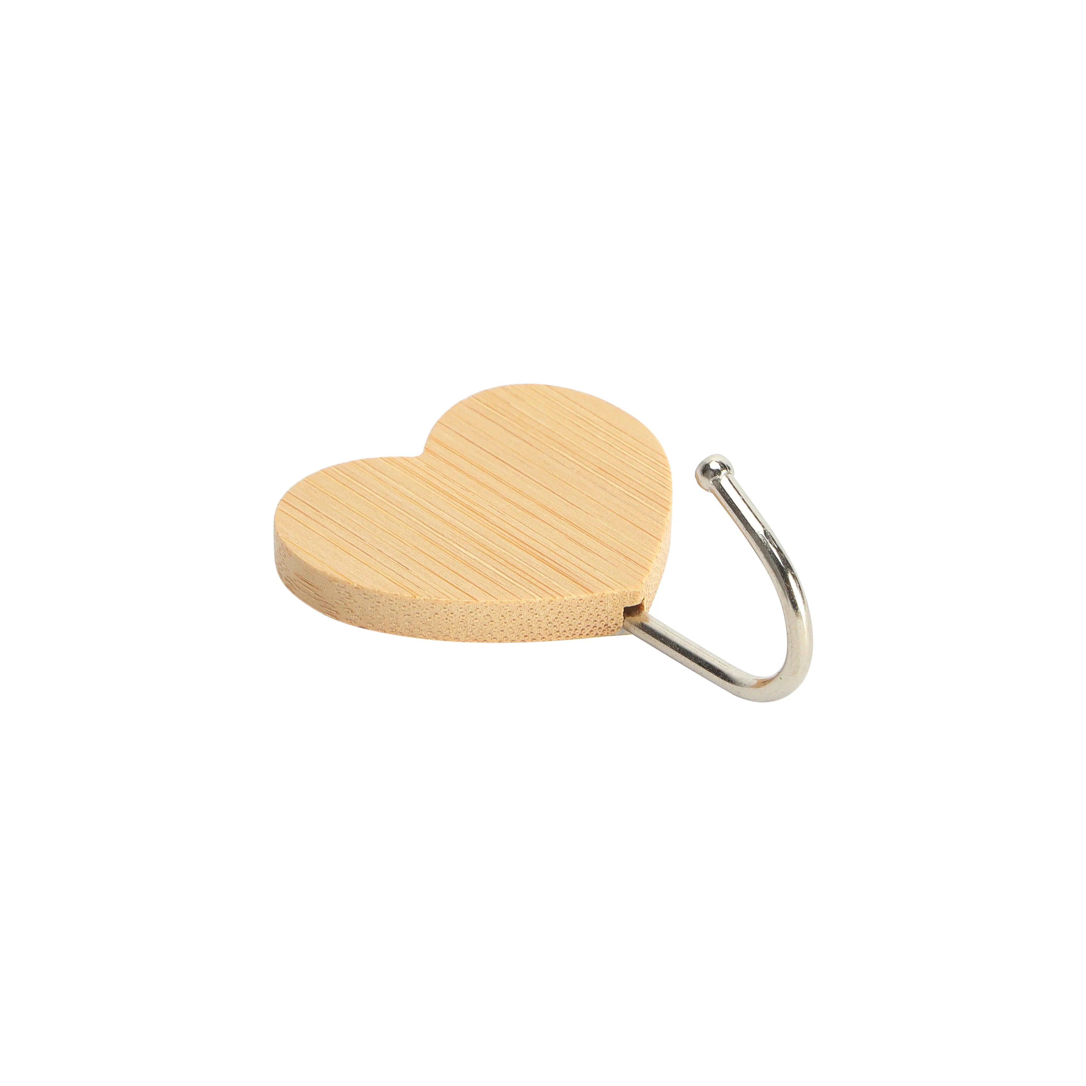 Royalford RF12492 Bamboo Sticky Hooks 2PC Set | Self Adhesive Wall Hooks | Strong Hold Waterproof Multipurpose Organizer for Kitchen, Bathroom &  Bedroom | Reusable - Image 4