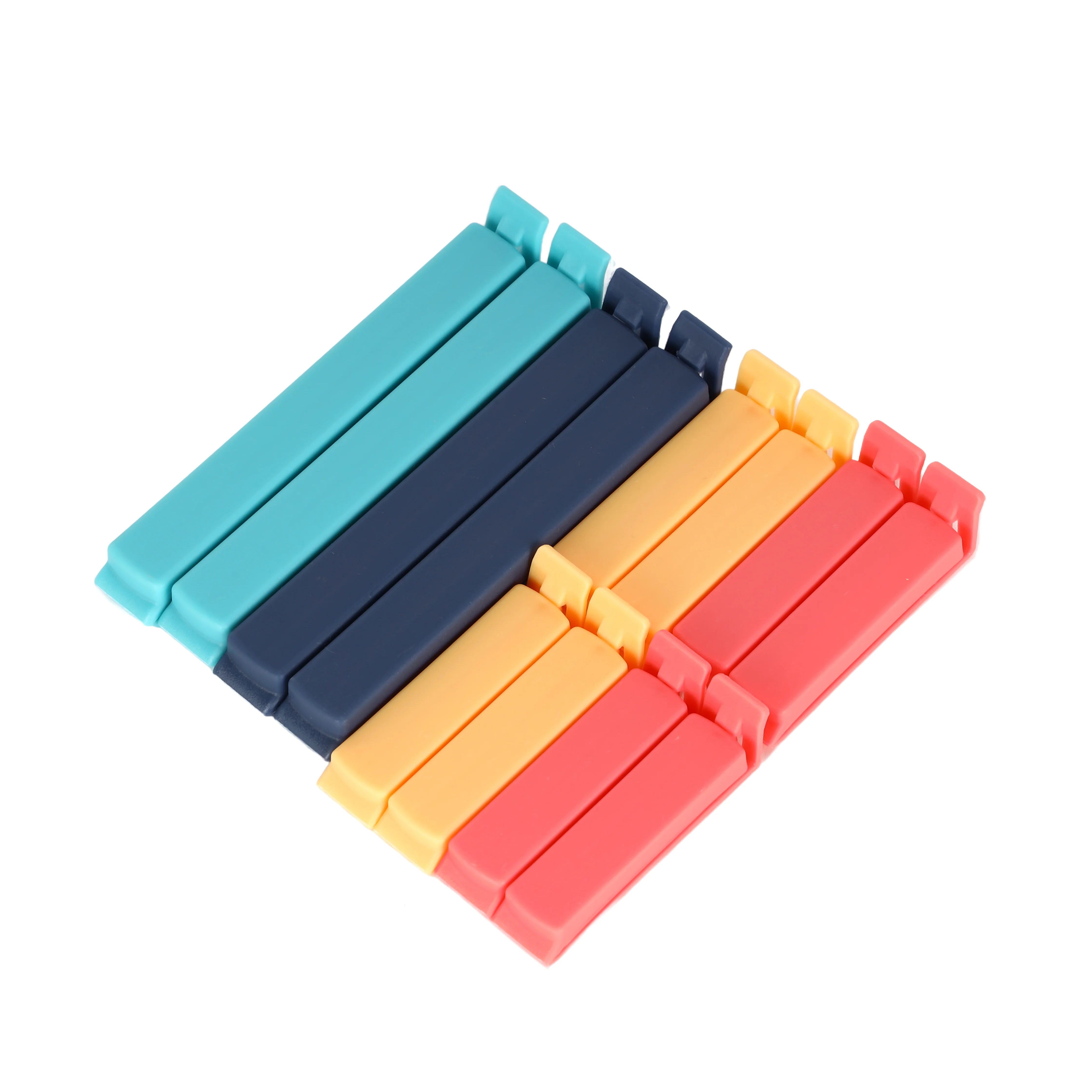 Royalford RF12502 12PCS Bag Locking Clips | Plastic Airtight Food Sealing Clips | Strong Bag Sealer Clips for Kitchen Storage |Perfect For Kitchen and pantry organization - Image 2