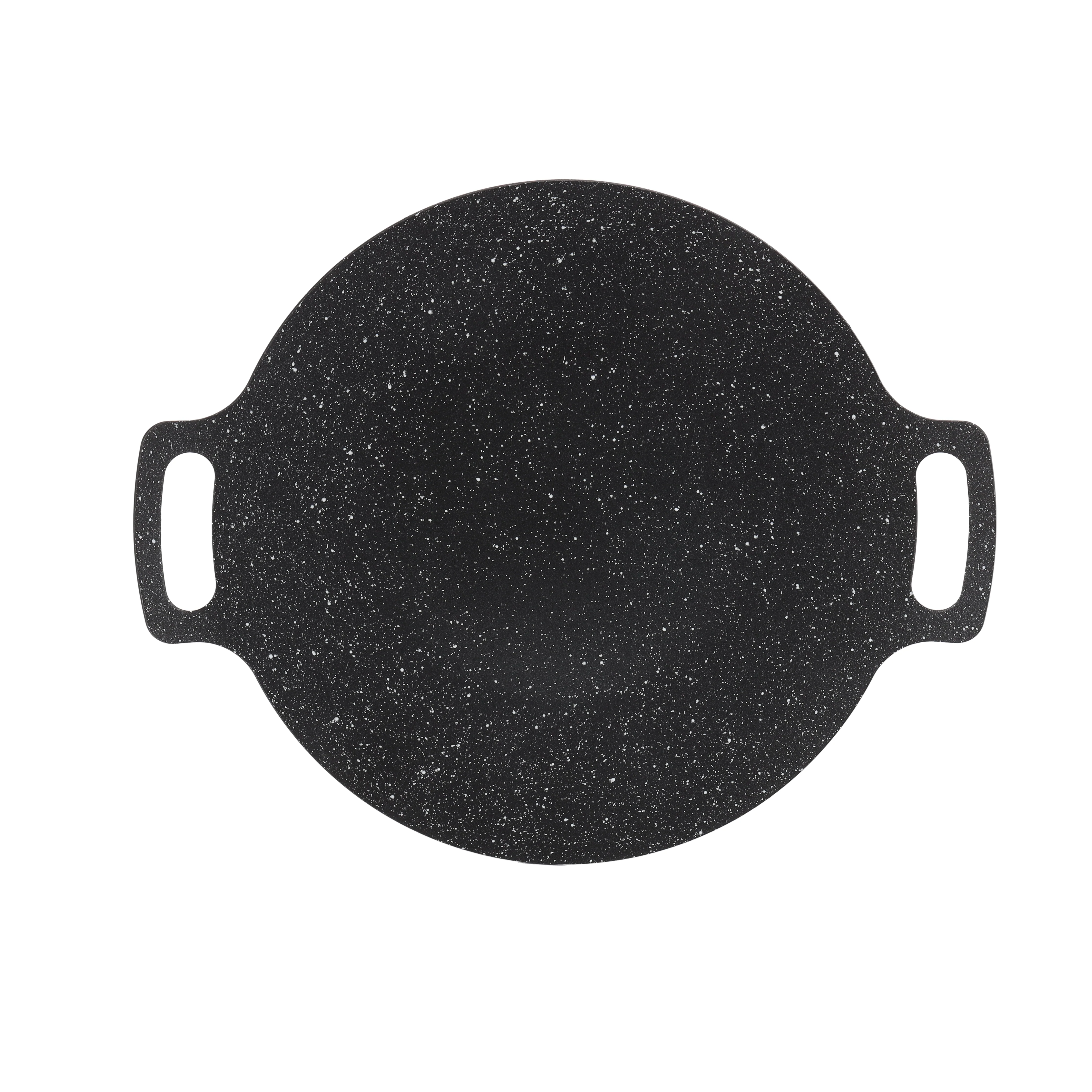Royalford RF12506 30CM Granite Coated Deep Tawa | Die-Cast Aluminium Non-Stick Flat Pan |  PTFE & PFOA Free |  Thick Base | Suitable for Gas, Ceramic & Halogen Cooktops - Image 2