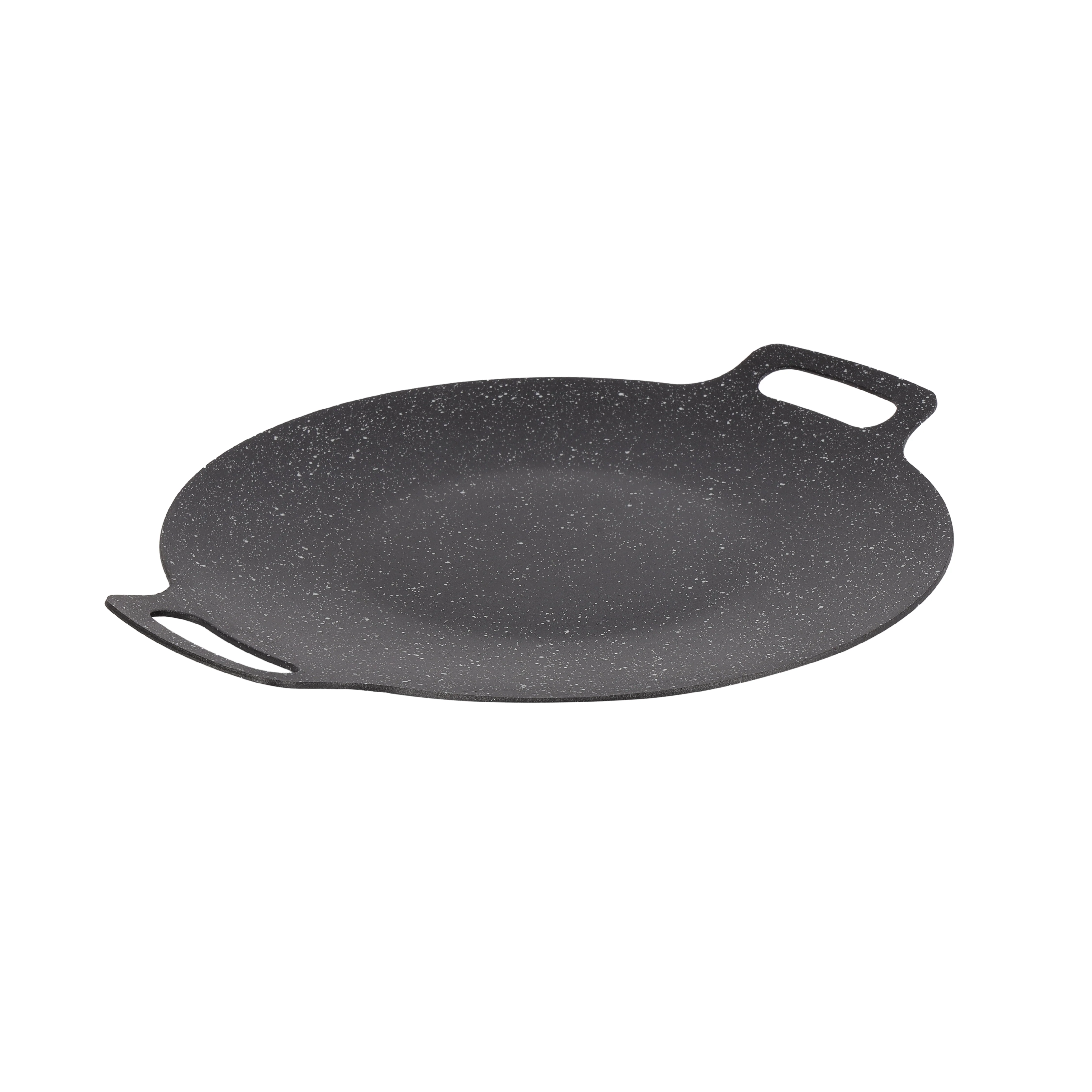 Royalford RF12506 30CM Granite Coated Deep Tawa | Die-Cast Aluminium Non-Stick Flat Pan |  PTFE & PFOA Free |  Thick Base | Suitable for Gas, Ceramic & Halogen Cooktops - Image 3