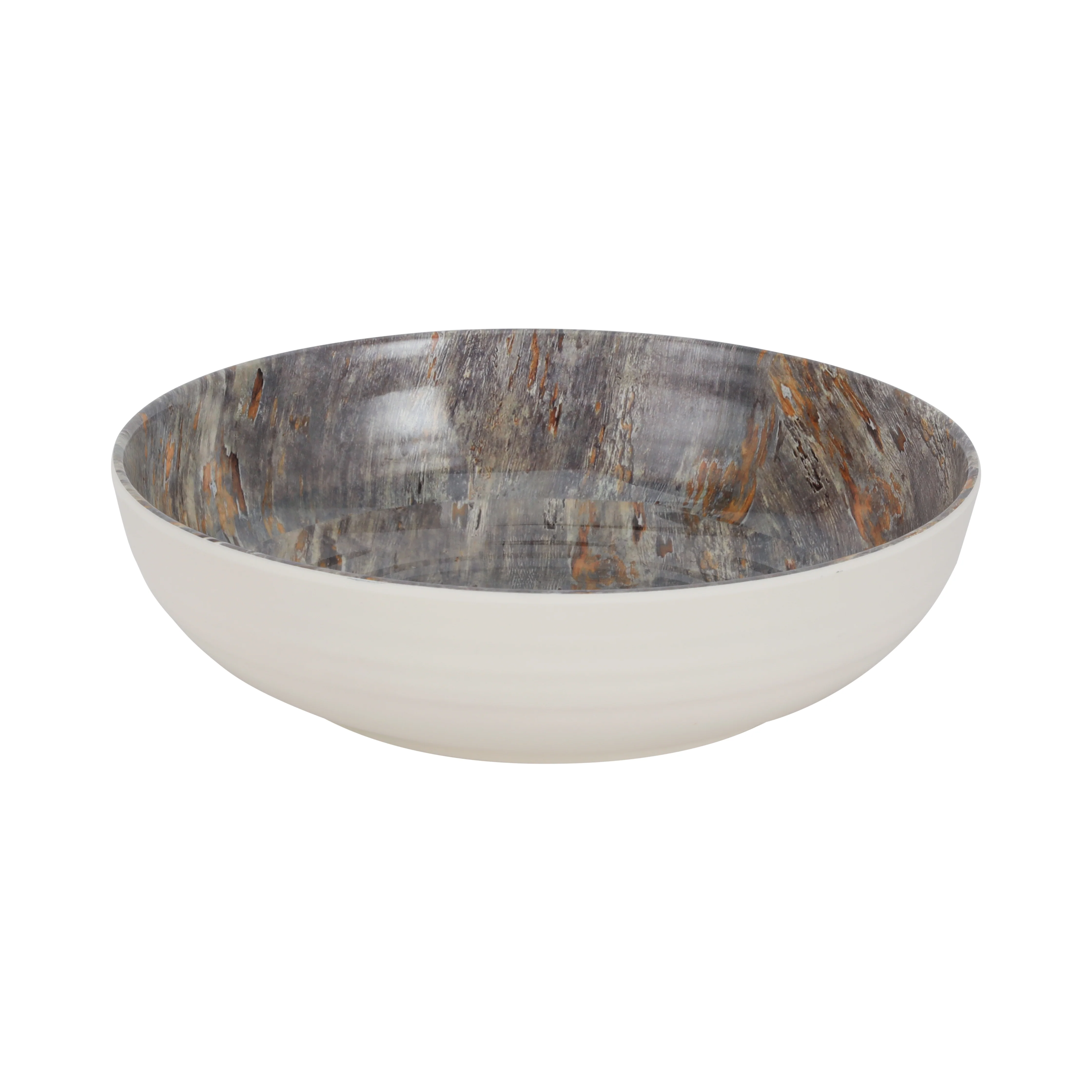 Royalford RF12513 Melamine Ware Dinner Set includes 20 durable pieces with plates | bowls & ladle, featuring break resistant melamine, dishwasher safe design for dining. - Image 3