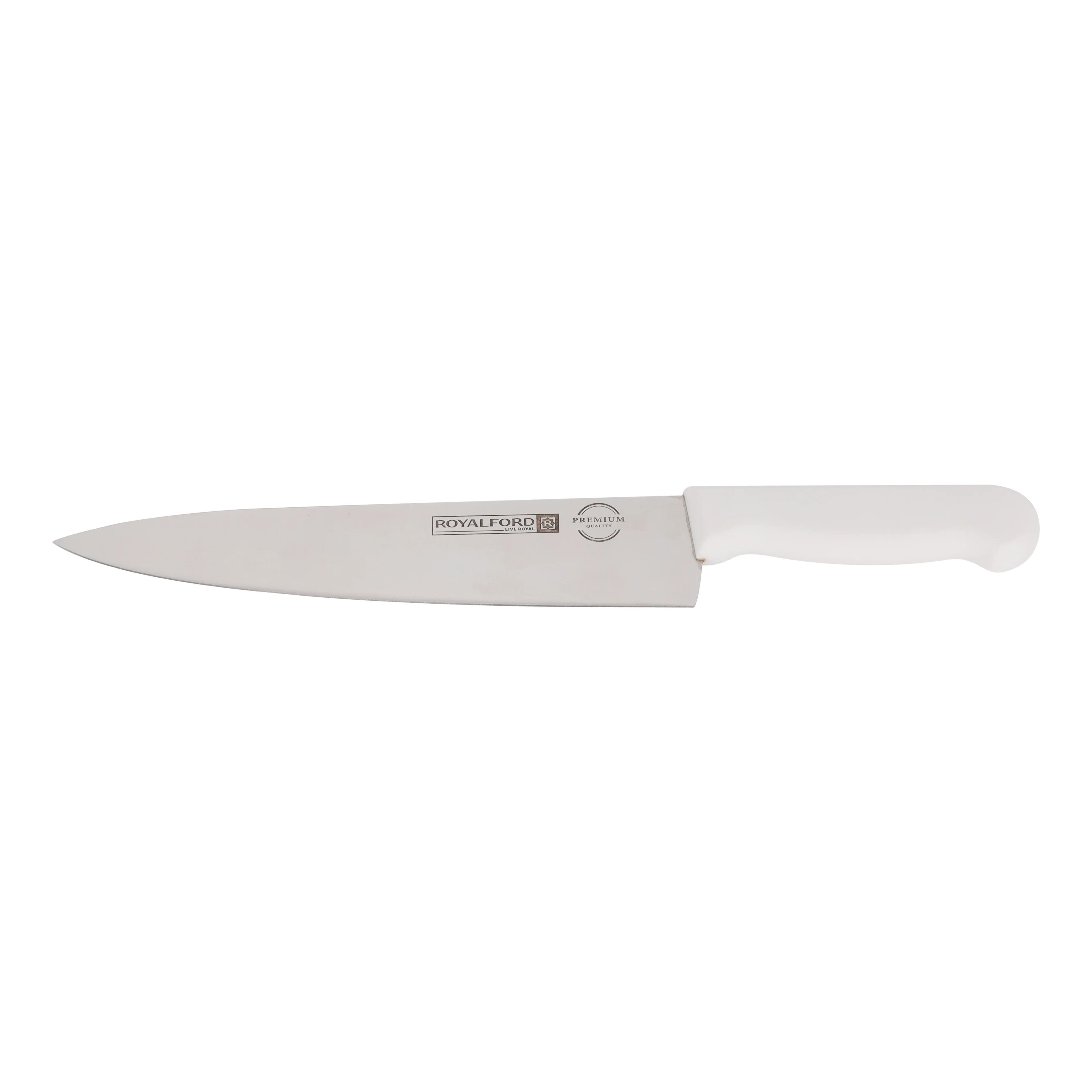Royalford RF12556 10 Inch Chef Knife |Stainless Steel Blade Kitchen Cutting Knife Ergonomic PP Handle | Multipurpose Knife for Chopping, Slicing, Dicing Meat & Vegetables - Image 2