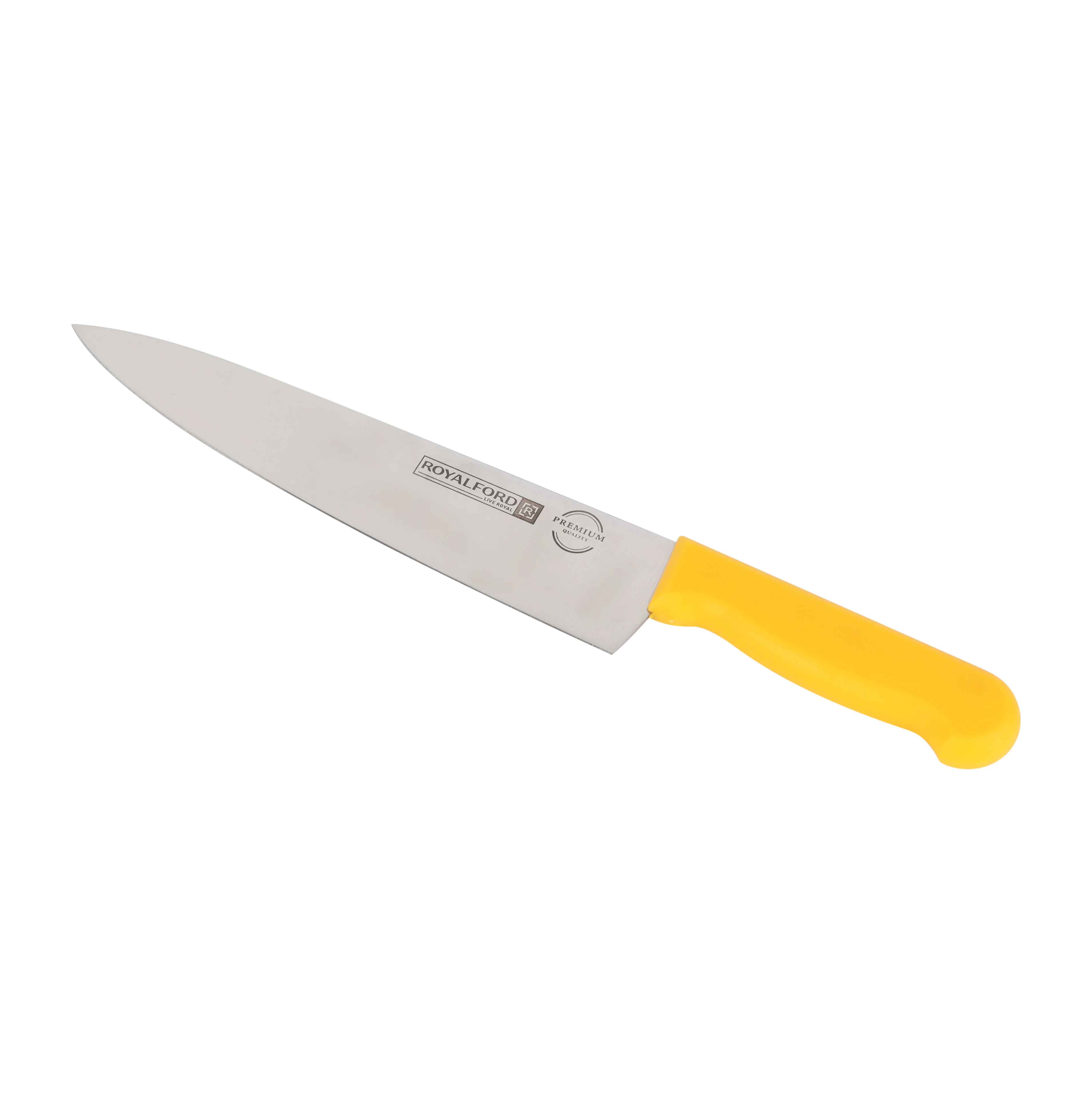 Royalford RF12557 10 Inch Chef Knife | Stainless Steel Blade | Ergonomic PP Handle | Extra Sharp Multipurpose Knife for Chopping, Slicing, Dicing Meat & Vegetables - Image 2