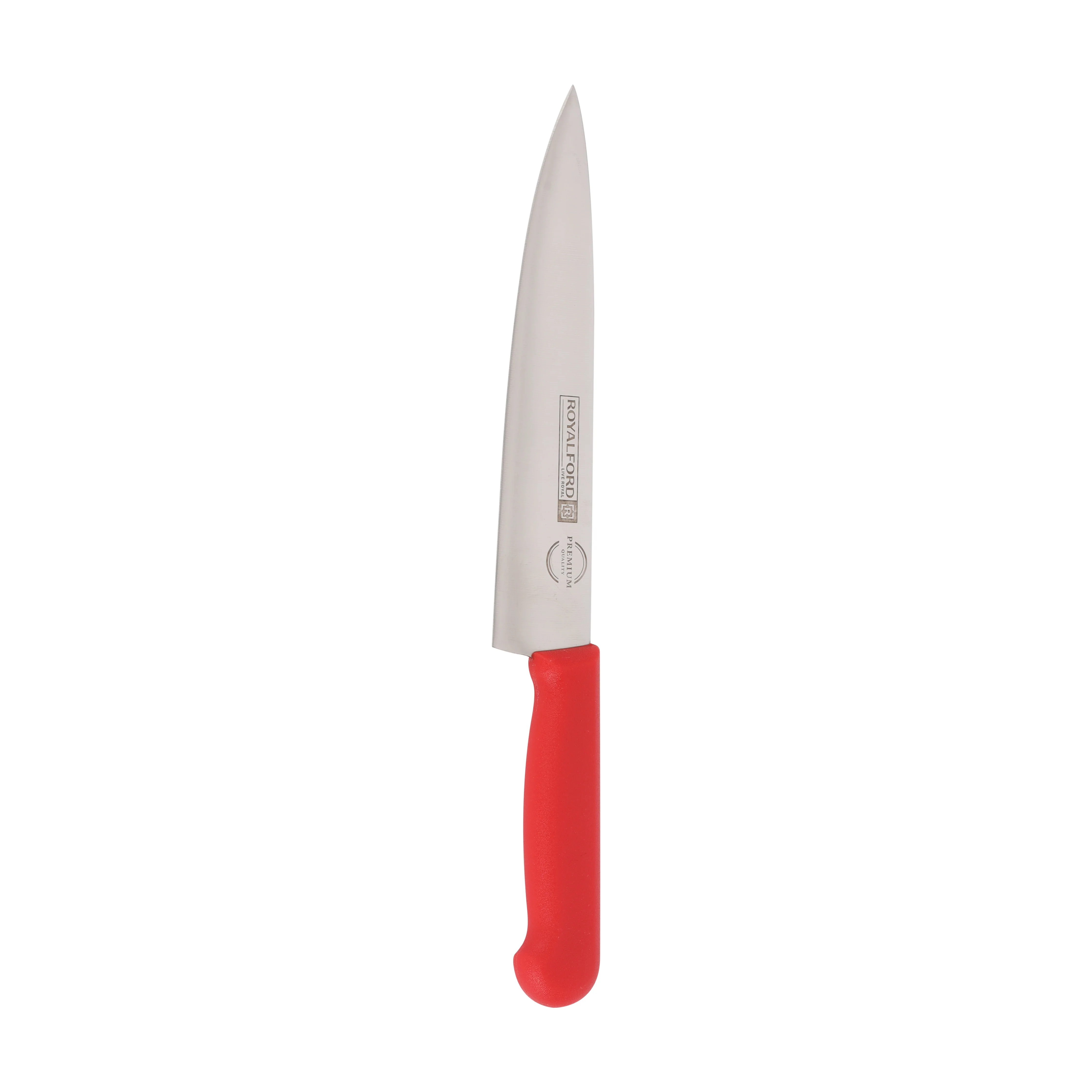 Royalford RF12559 8 Inch Chef Knife | Food Grade Stainless Steel Kitchen Knife | Extra Sharp Blade| Ergonomic PP Handle | Dishwasher Safe Multipurpose Cutting Knife - Image 2