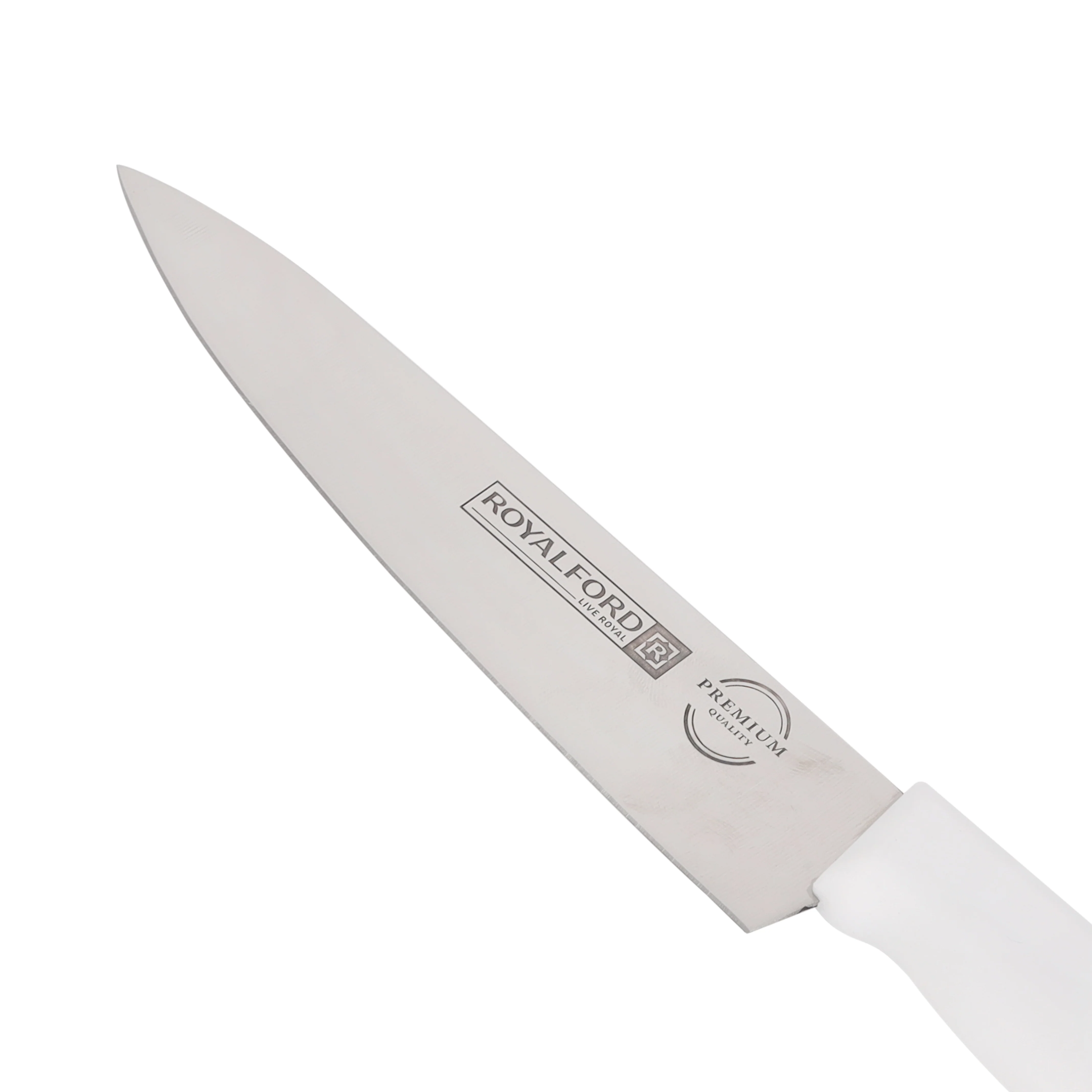 Royalford RF12563 7 Inch Slicer Knife| Stainless Steel Blade & Ergonomic PP Handle |Dishwasher Safe Sharp Kitchen Cutting Knife & Stain Resistant for Precise Slicing Use| - Image 3
