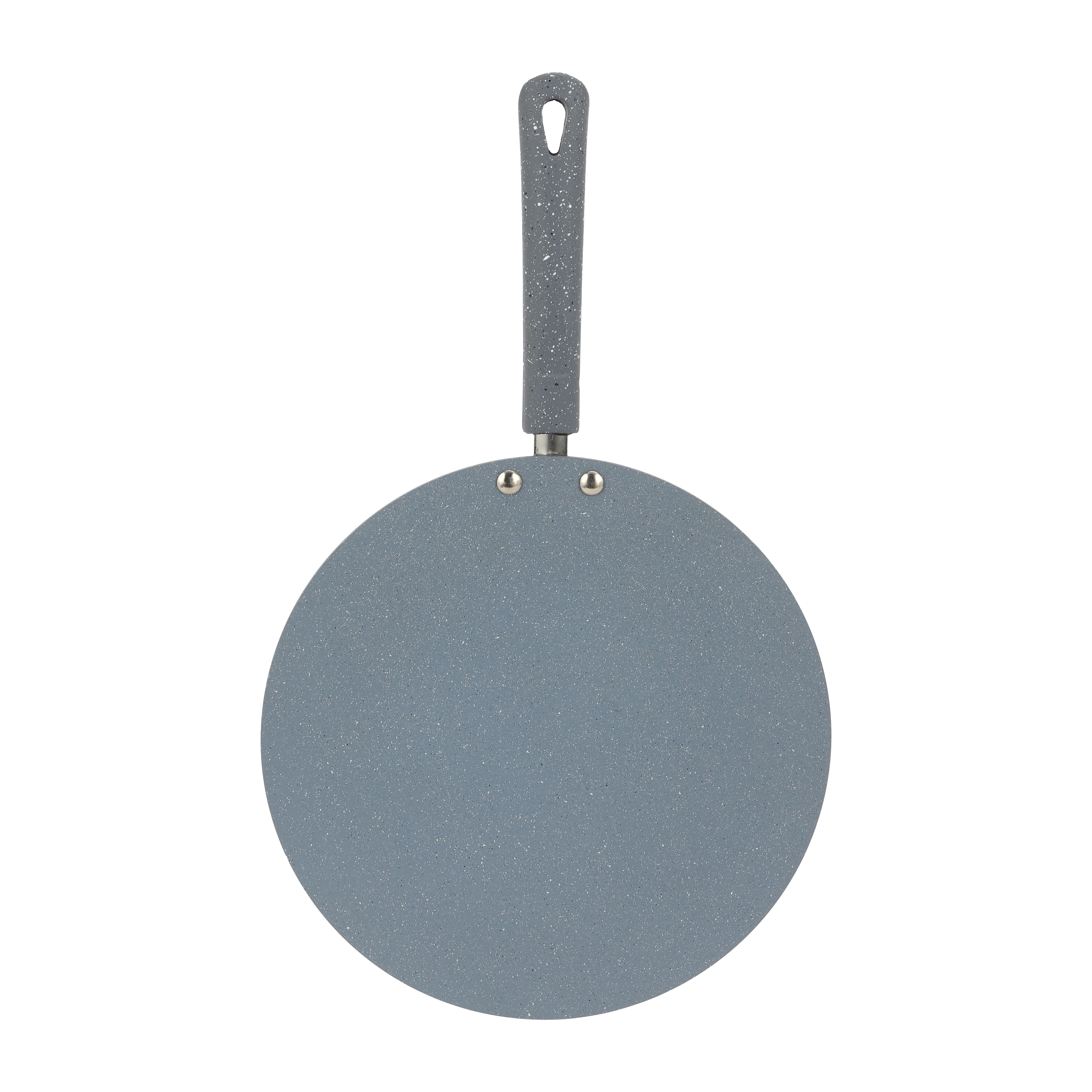 Royalford RF12565 26cm Aluminium Non-Stick Roti Tawa | 4mm Thick Base | Marble Coated Induction Compatible Flat Tawa | Heat-Resistant Bakelite Handle | Lightweight Design - Image 3