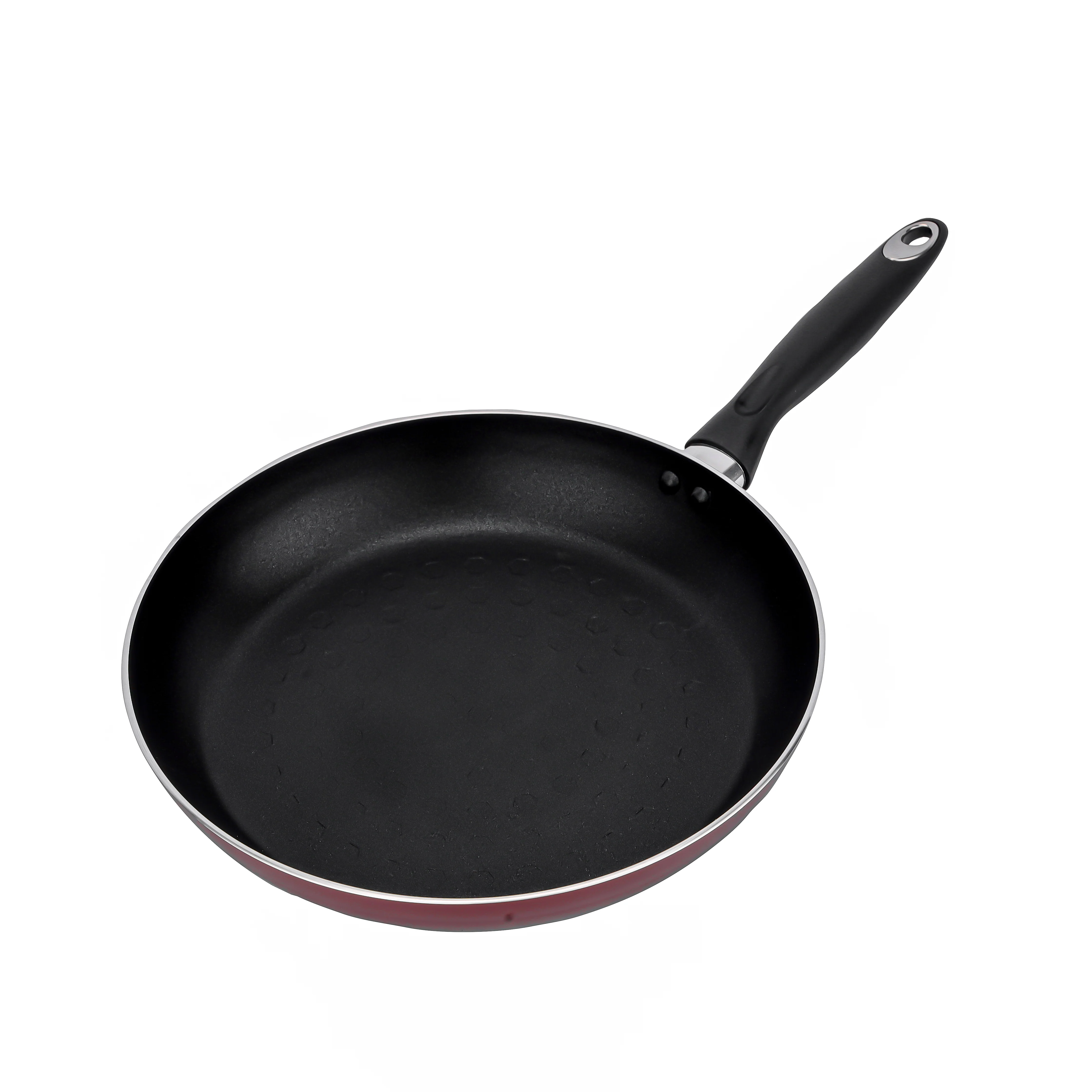 Royalford RF1256FP30 30cm Aluminium Frypan | Premium Non-Stick Frying Pan | 3-Layer Coating | PTFE & PFOA Free | CD Bottom | Pure Aluminium Body & Heat-Resistant Handle - Image 3