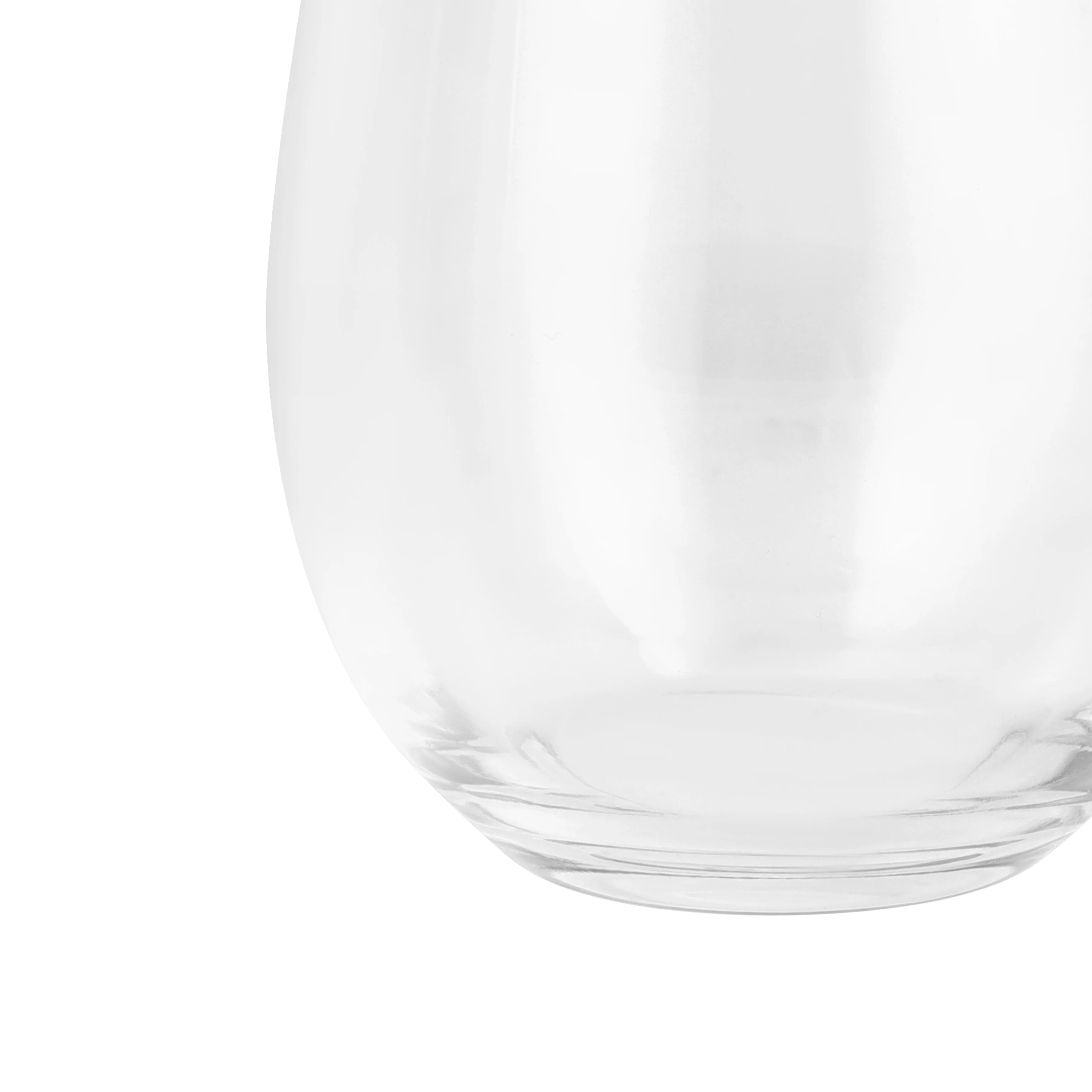 Royalford RF12588 Glass Tumbler Set| 3PCS 590ml 20oz Lead Free Soda Lime Glass & Dishwasher Safe| Durable Drinking Glasses, Elegant Design for Water Juice Beverages Use| - Image 3